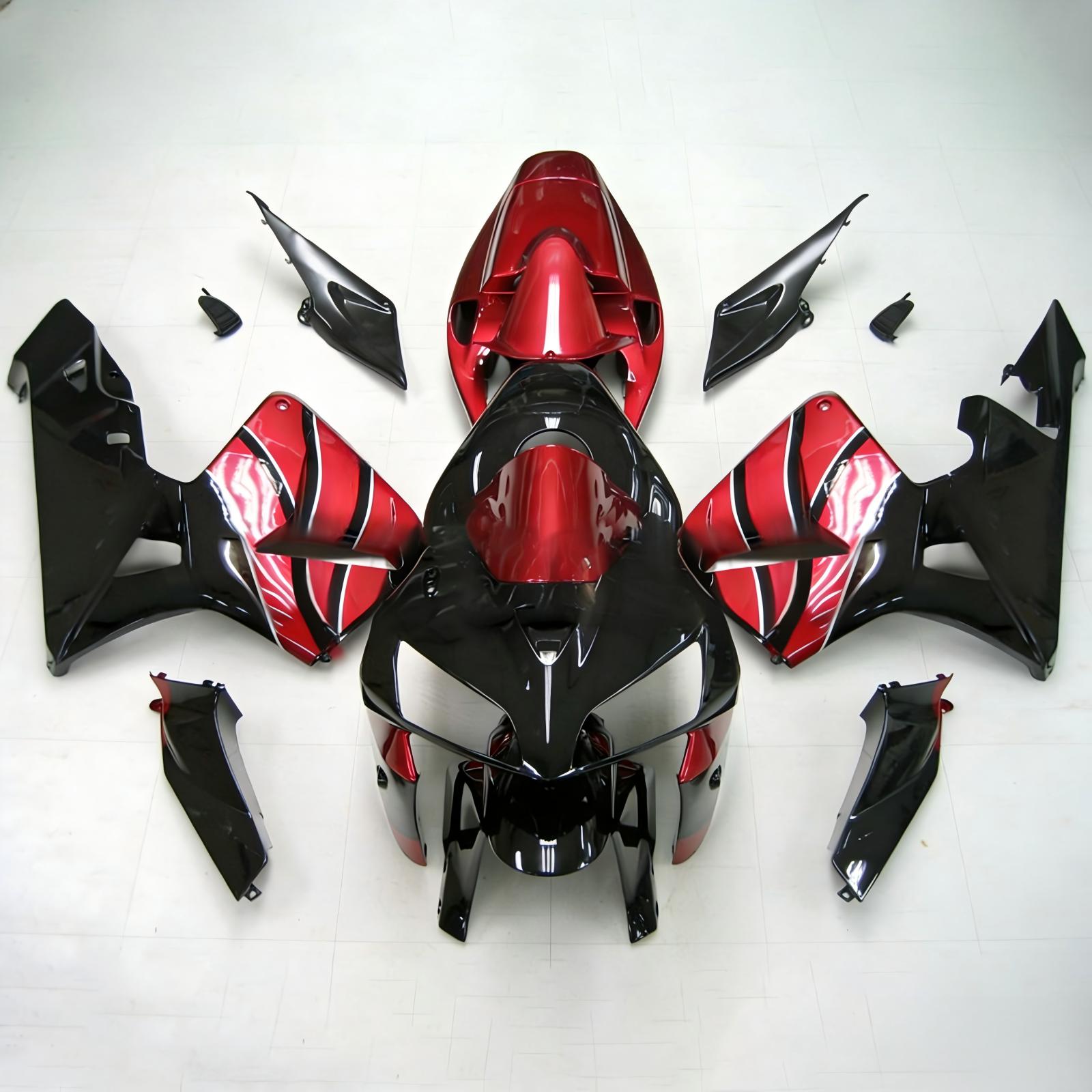 Kit carenado de inyección, carrocería de plástico ABS para Honda CBR600RR 2005-2006 F5