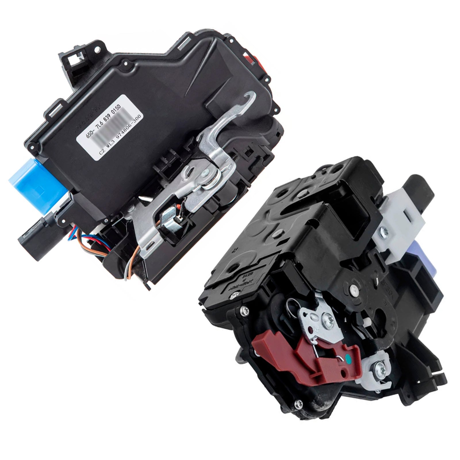 Attuatore di bloccaggio posteriore posteriore posteriore e destro per VW Touareg 2005-2010 7L6839015D