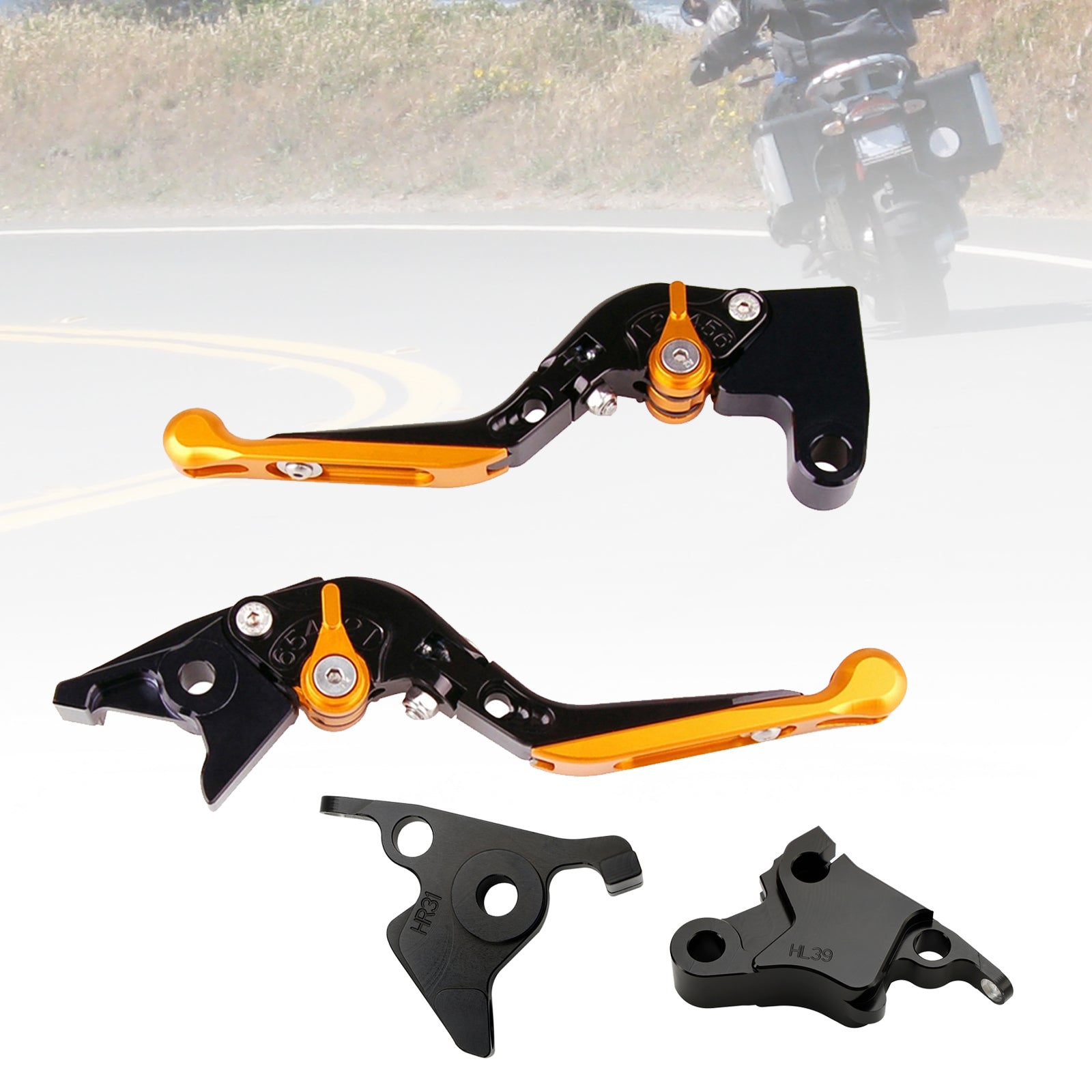 Levier de frein et d'embrayage réglable pour CFMOTO 450SS 450SR 2021-23 450NK 2023-24