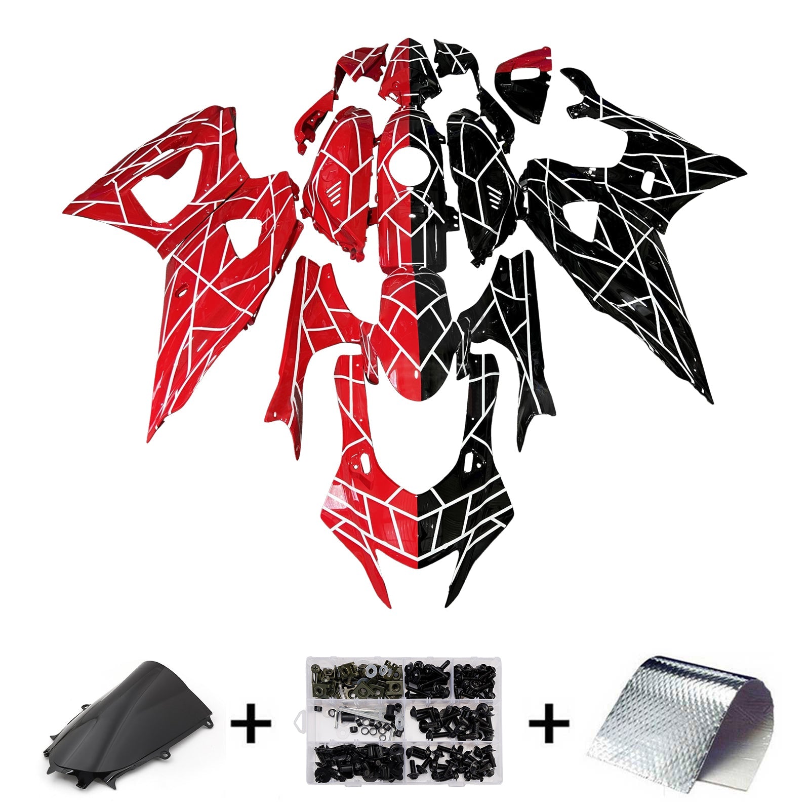 Kit carena iniettata in plastica ABS per Yamaha YZF-R7 2021-2025