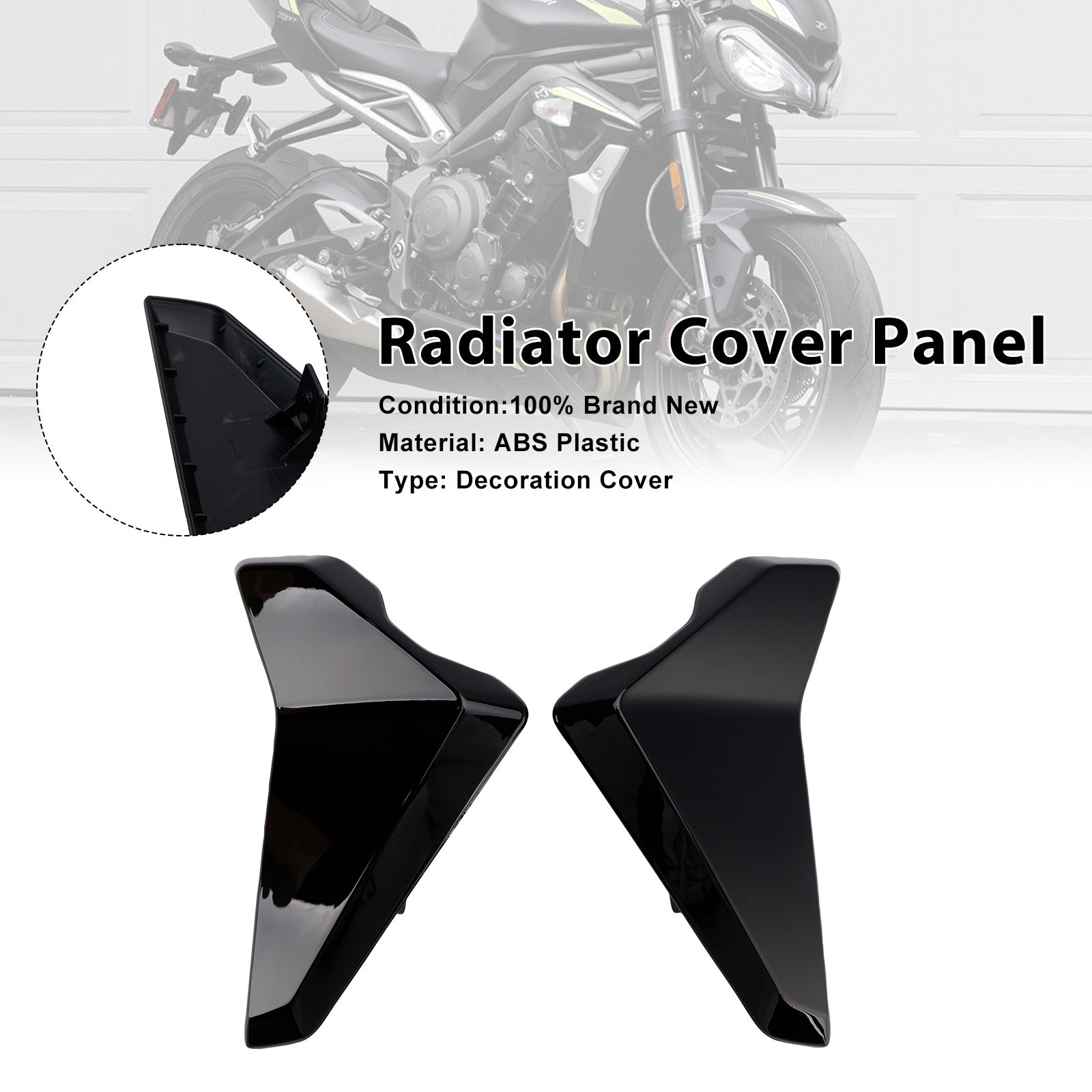 Carénages latéraux de radiateur pour Street Triple 765 R/RS 2023-2025