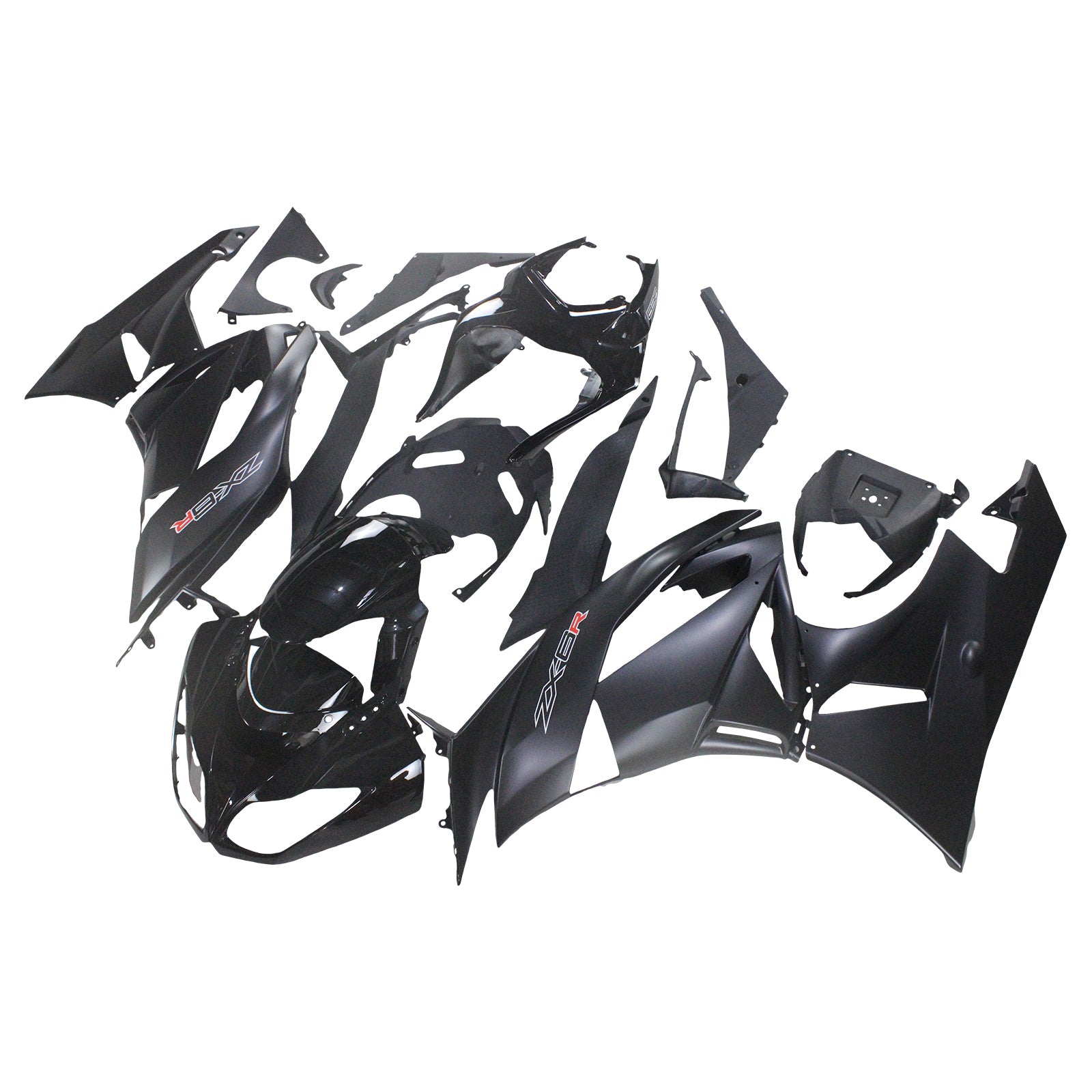 Vbrizgavanje kompleta za karoserijo plastični abs, ki je primeren za Kawasaki ZX6R 636 2009-2012