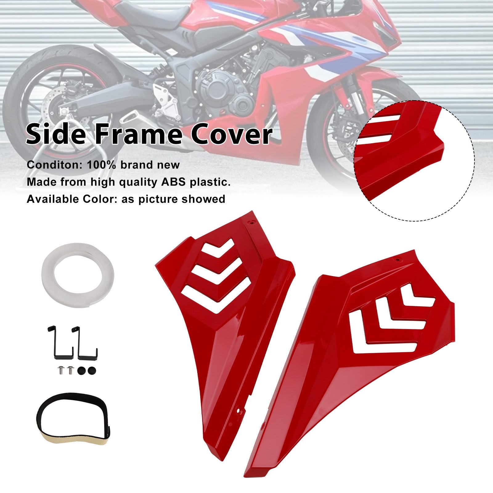 Sivukehyksen paneelin suojasuoja Honda CBR650R 2024-2025