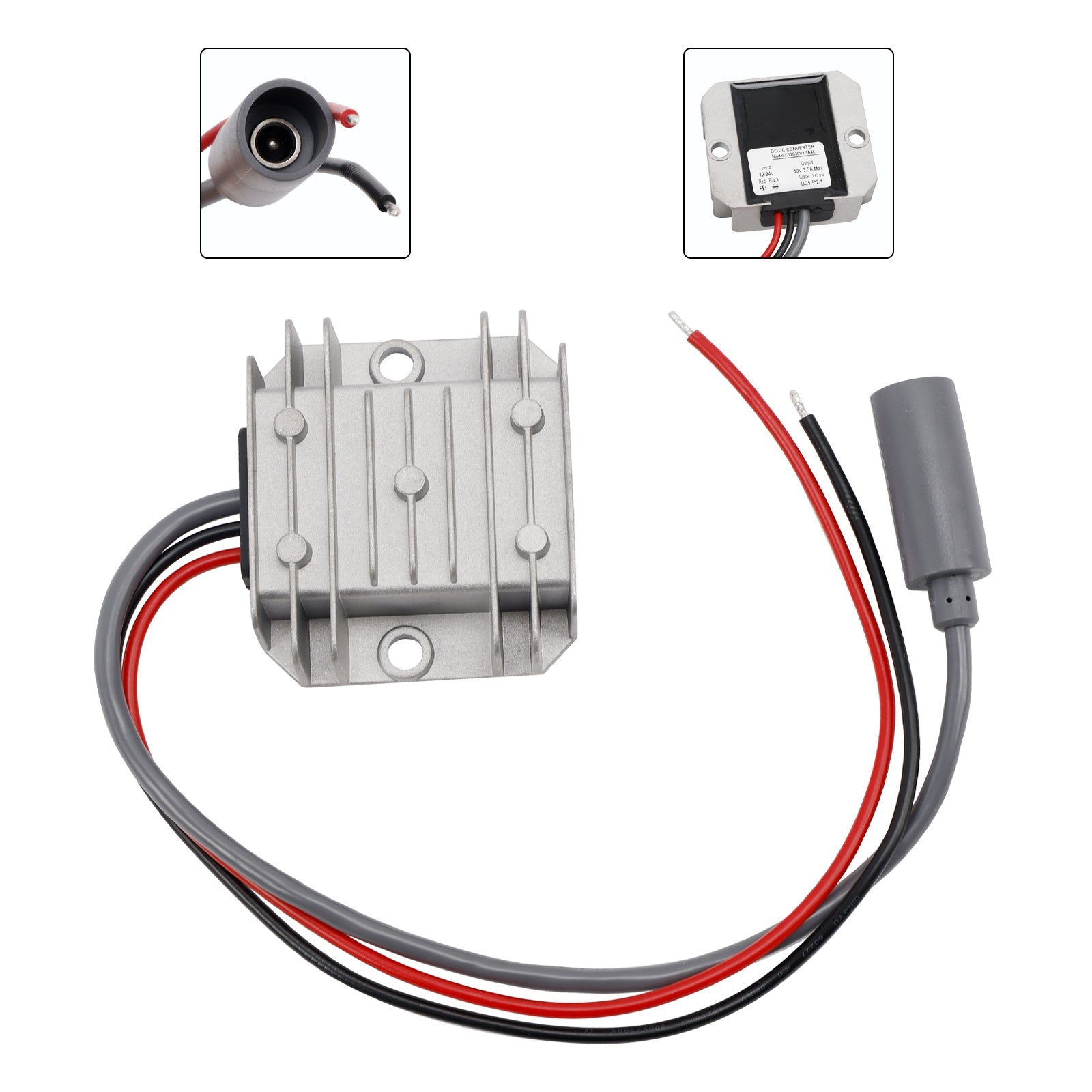 Mini adaptateur 12 V CC, convertisseur élévateur de tension 12 V/24 V vers 30 V, 3,5 A, 105 W, fonction Smart Boost