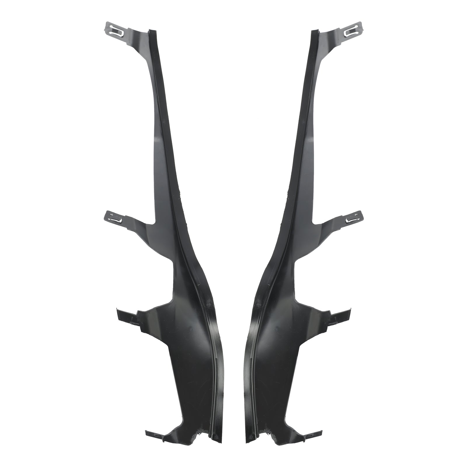 Par de tiras de cubierta de faro superior L + R para BMW 3 E46 COUPE CABRIO LCI