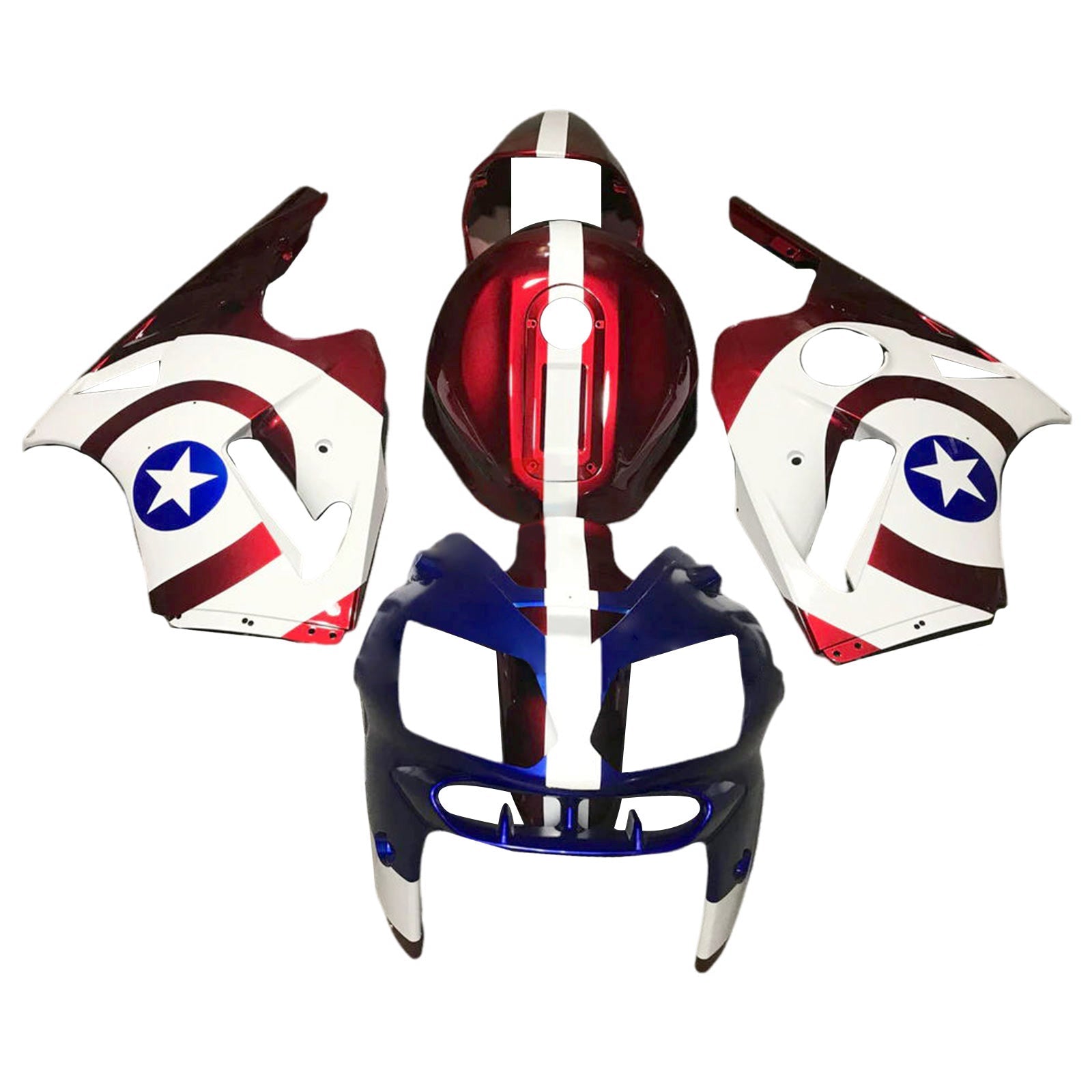 2002-2005 KAWASAKI ZX12R KIT Injekcije Carrosserie ABS