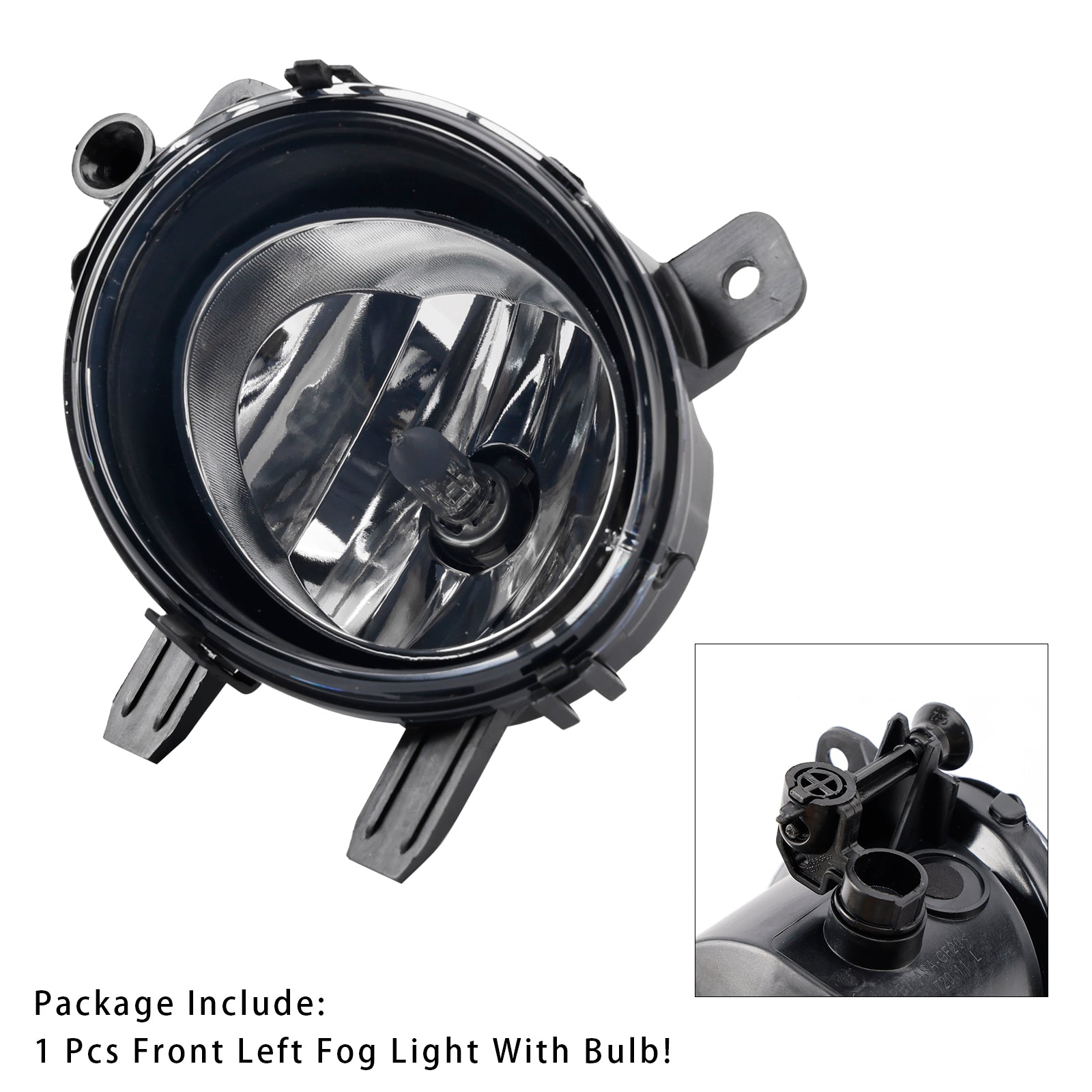 1 PC Phare antibrouillard avant gauche avec ampoules pour BMW F20 F21 F30 F31 F80 2011-2019