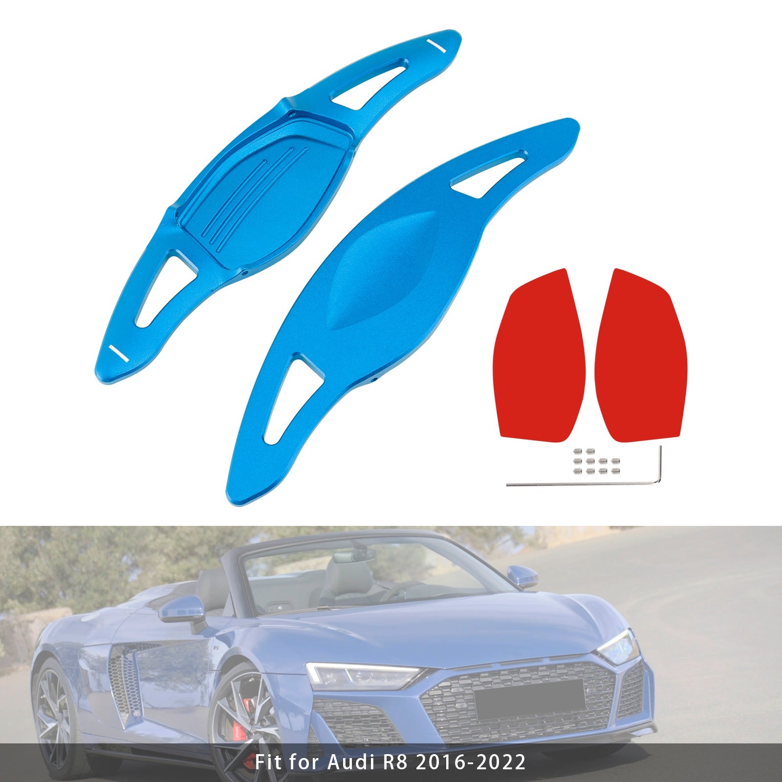 Razširitev volanskega obroča za spreminjanje hitrosti za Audi RS5 RS3 TT RS aluminij