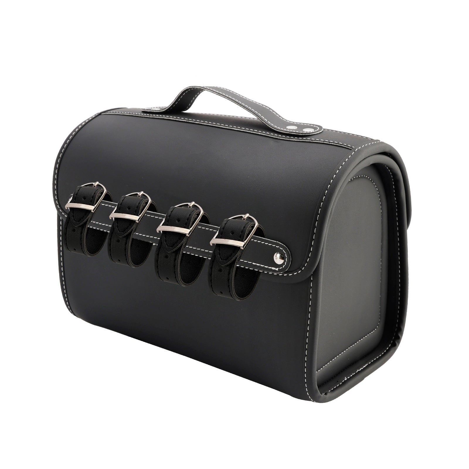 Poliuretanska stranska torba poliuretanska sedlasta vrečka, ki ustreza beli prtljagi za beli skuter motociklov