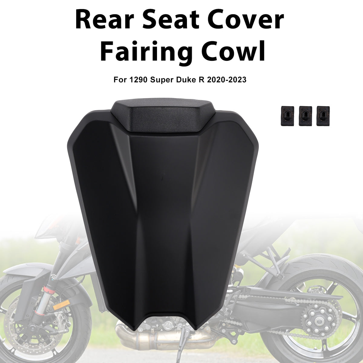 Capot de selle passager arrière pour 1290 Super Duke R 2020-2023