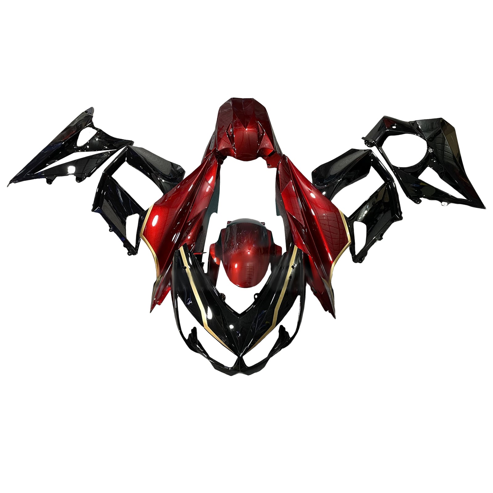 Kit de carénage par injection, carrosserie en plastique ABS pour Kawasaki Z1000 2010-2013