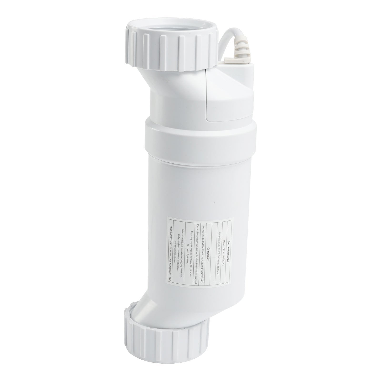 TurboCell GLX-CELL-5 suolan kloorauskenno Hayward-altaille 20 000 gallonaan asti