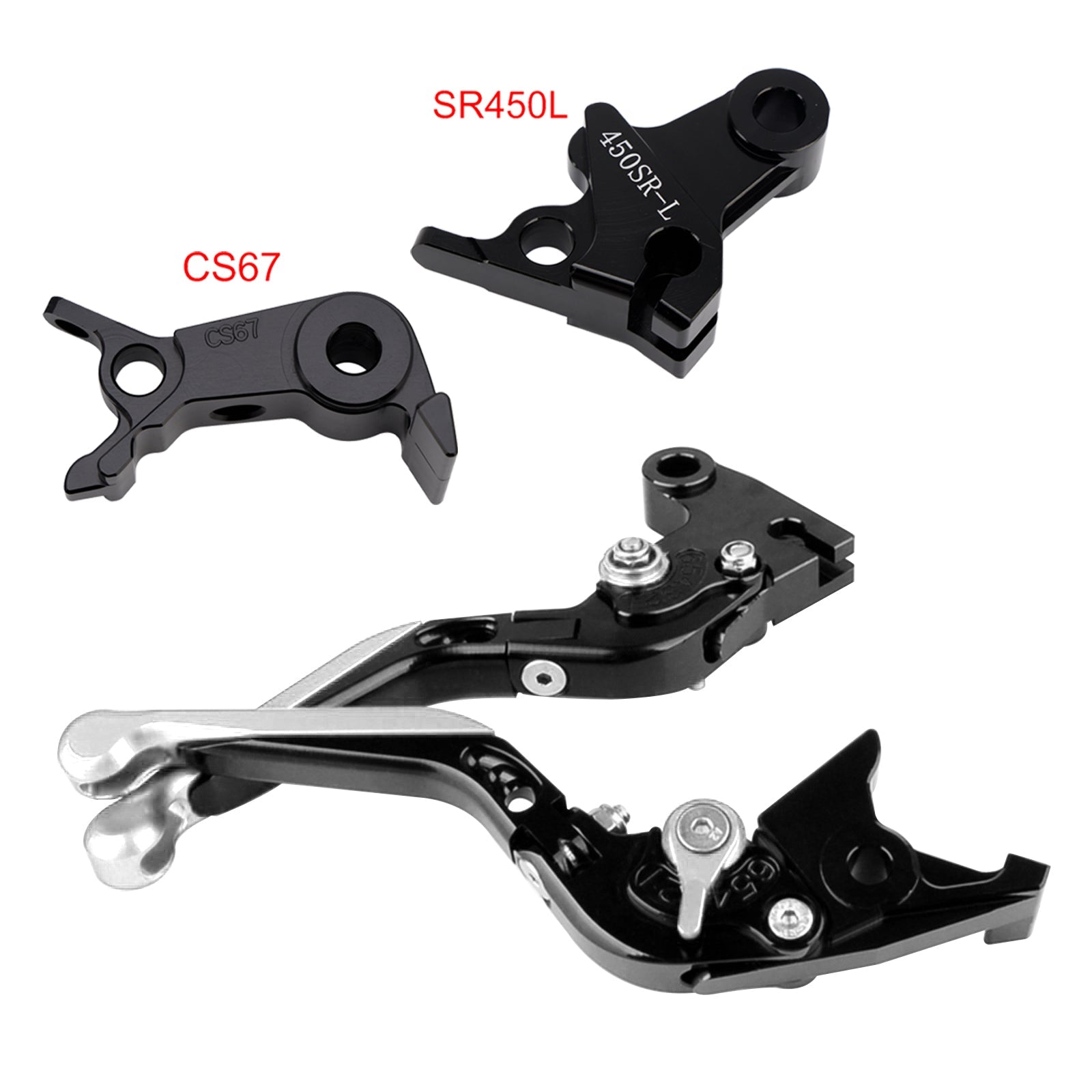 Levier de frein et d'embrayage réglable compatible avec VOGE DS900X 900DSX 2024-2026