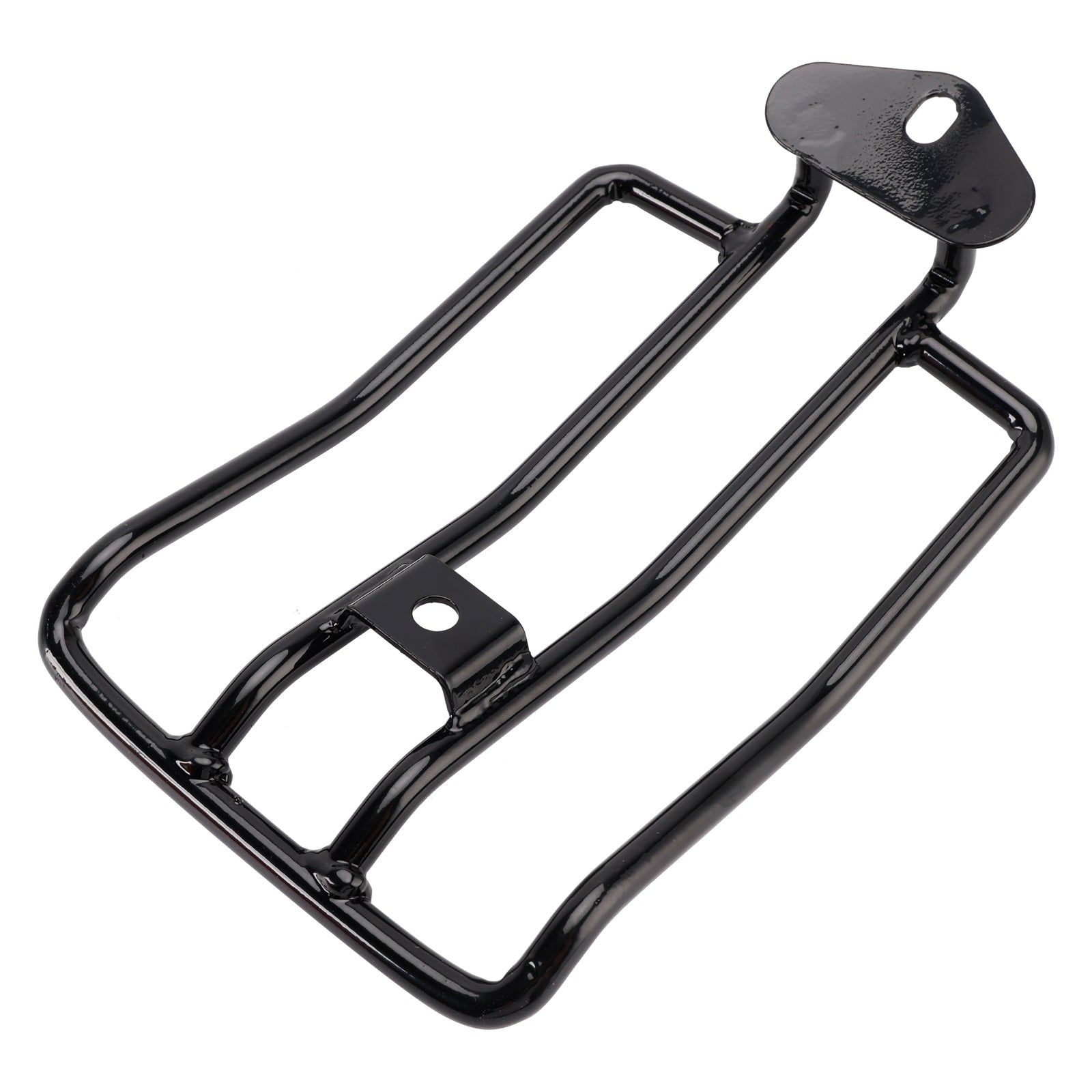 Porte-bagages arrière noir pour selle solo, compatible avec Sportster XL XR 883 1200 2004-2022