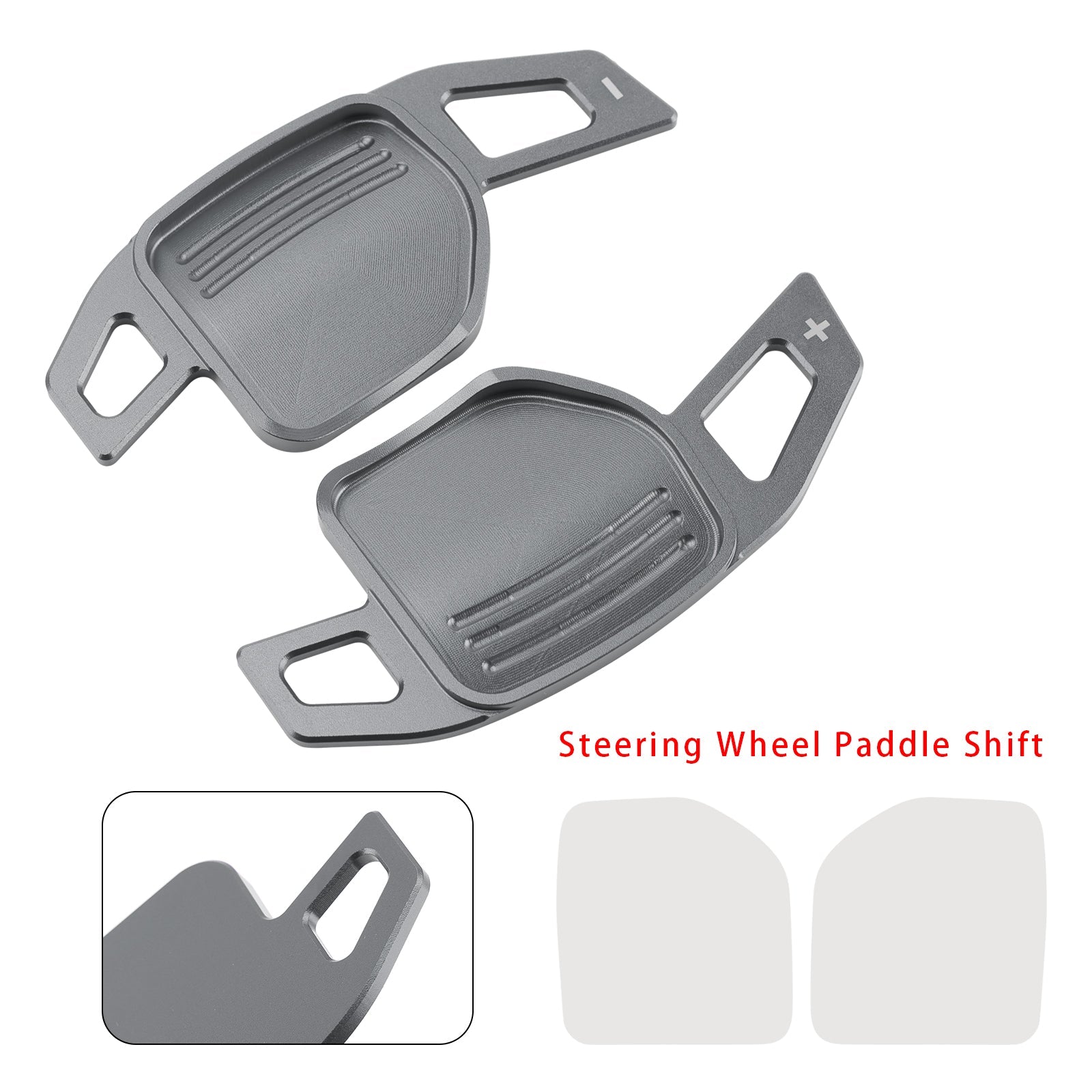 Palettes de changement de vitesse au volant pour Audi A3 A4 A5 A6 TT Q5 08-14 en aluminium