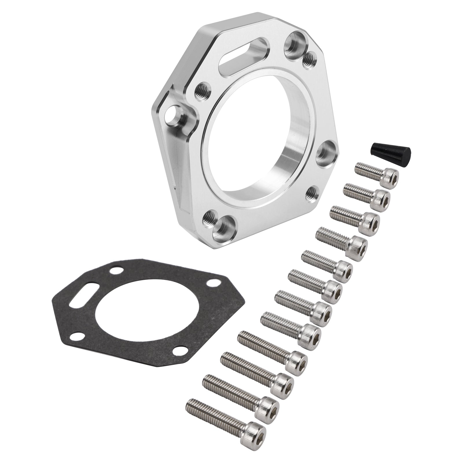 RBC/RRC Spruitstuk Flens Dual Gasklephuis Adapter 62mm 70mm voor K20A K20A2 K20A3