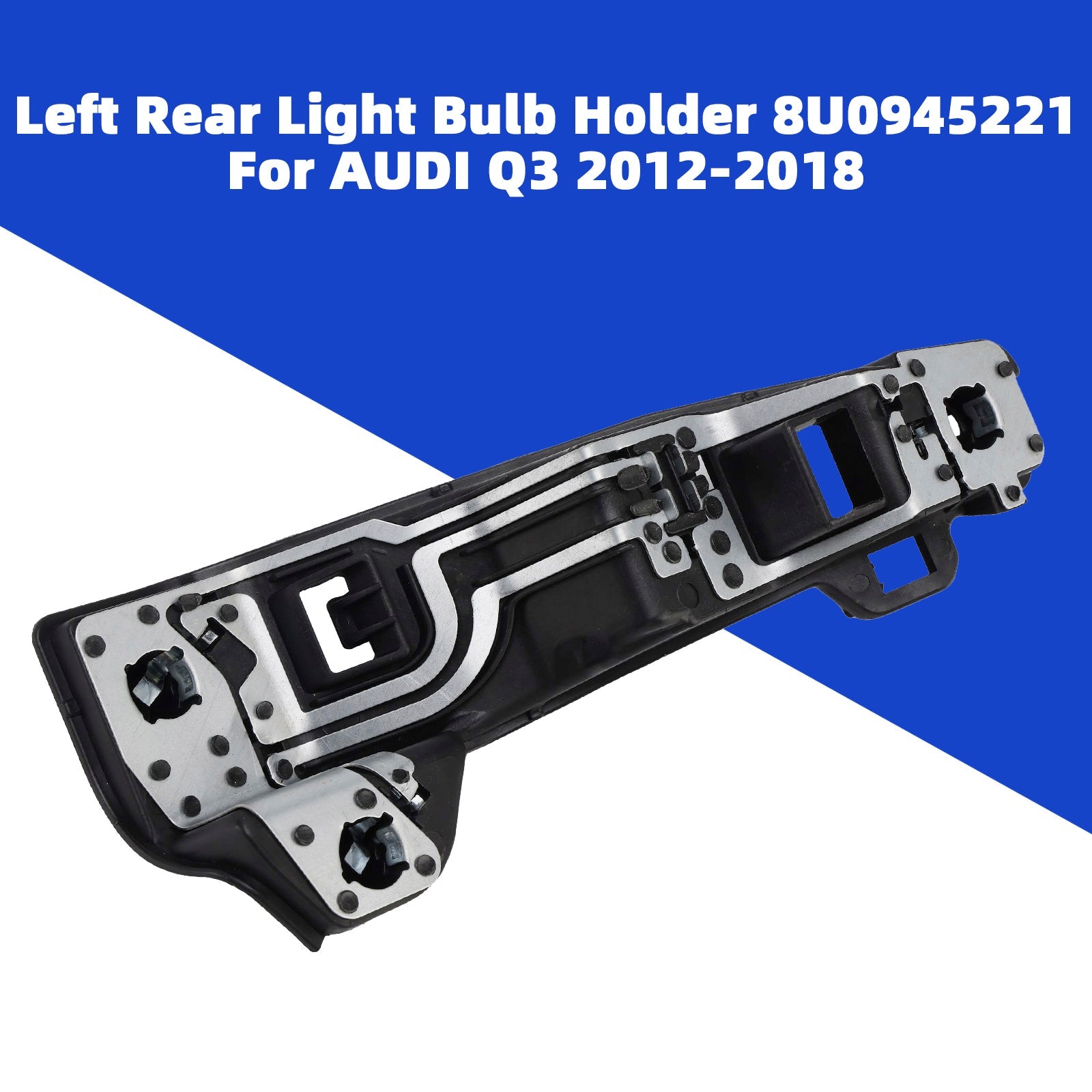 Podpora d&Žarnica leve zadnje luči AUDI Q3 2012-2018 8U0945221