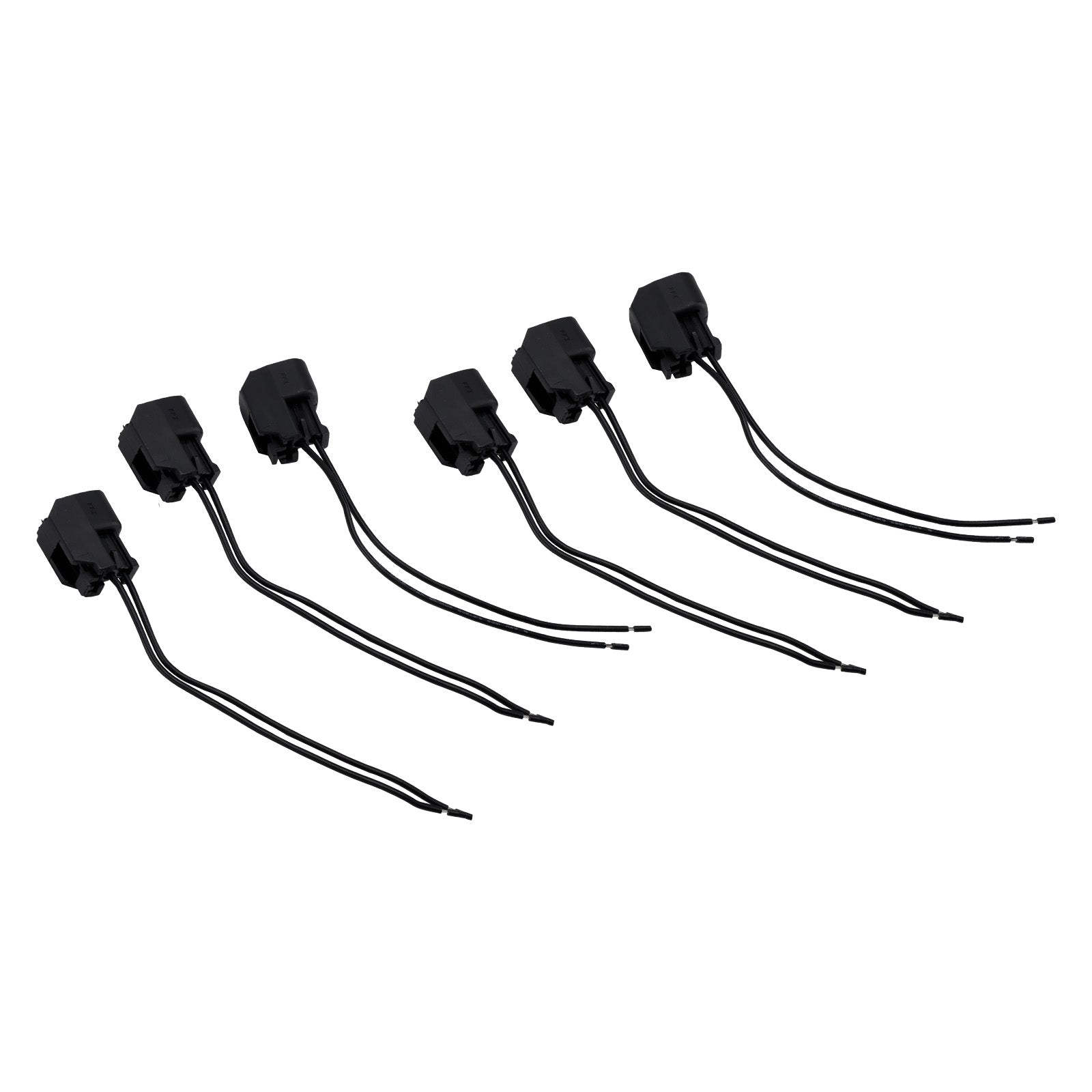 Conector d'6-EV6 Conector del inyector de combustible con clip flexible de desconexión rápida para Hyundai