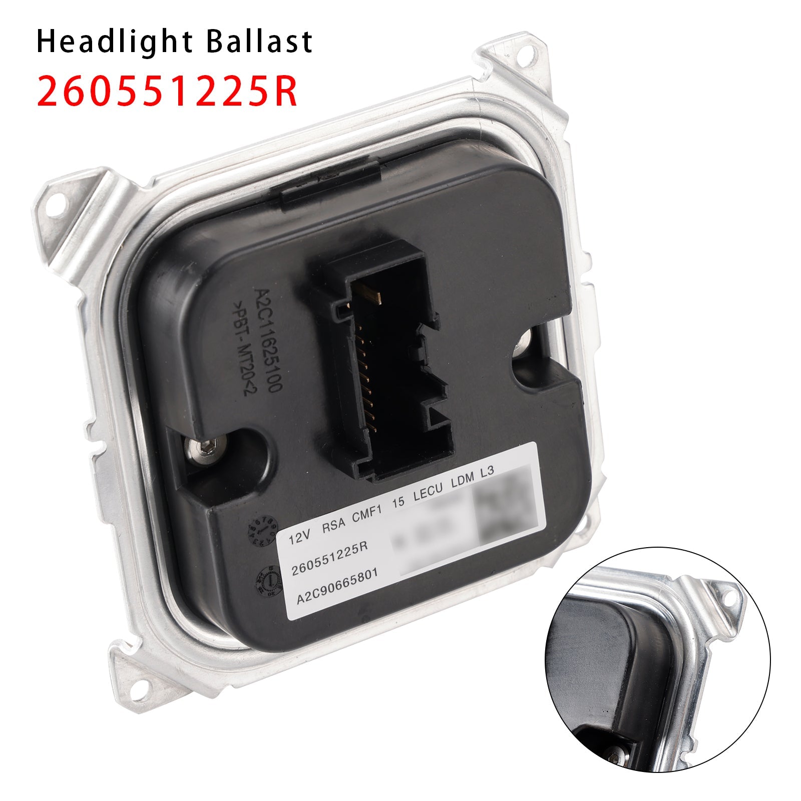 Ballast de phare 260551225R pour Renault