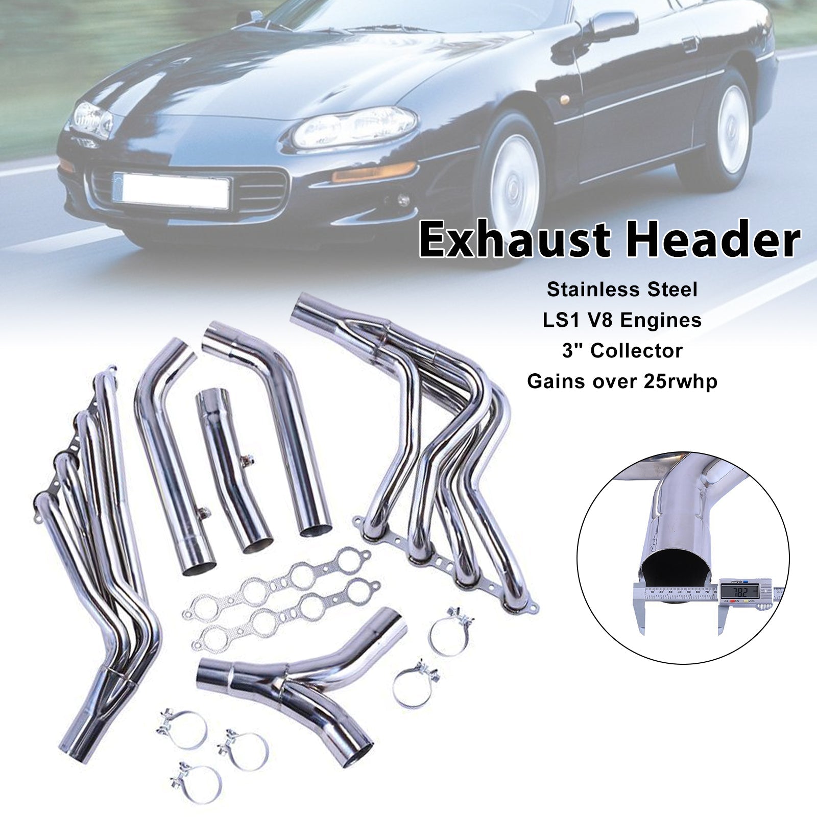 Kolekcjoner' Wydech do Chevroleta LS1 Camaro Race Version F-Body 1-7/8