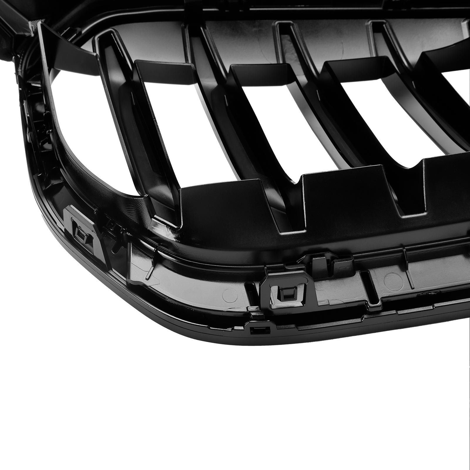 Glanzend zwarte voorbumpergrille voor BMW X1 U11 U12 2023-2024