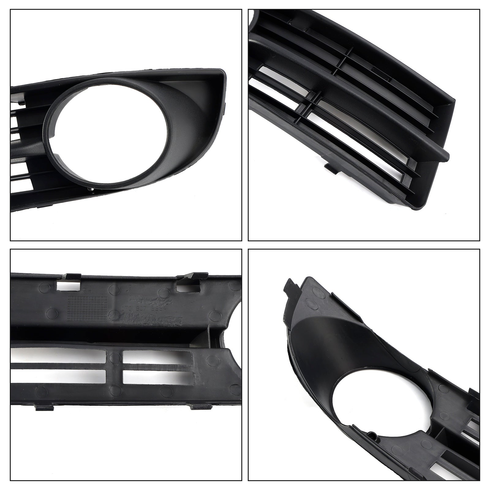 Grille de phare antibrouillard pour pare-chocs avant pour VW Caddy Life 2004-2010 et Touran 2003-2006