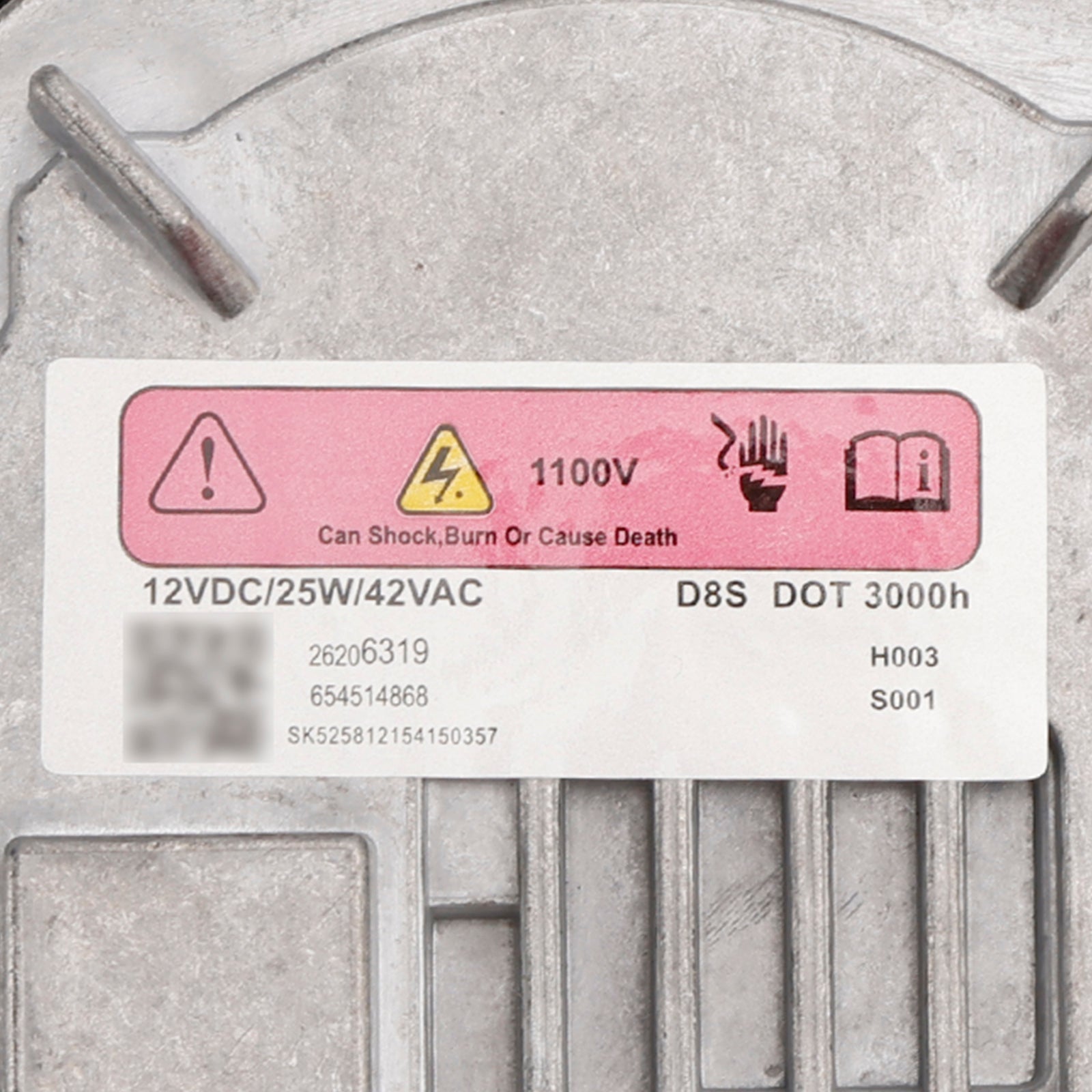 Ballast électrique pour phares au xénon HID Buick Inlong Veron 2015-2017 D8S 26206319