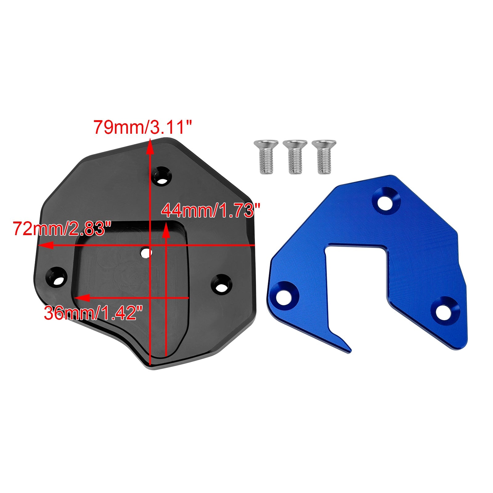 Plaque de protection de béquille latérale pour Suzuki GSXR1300R (2008-2020)