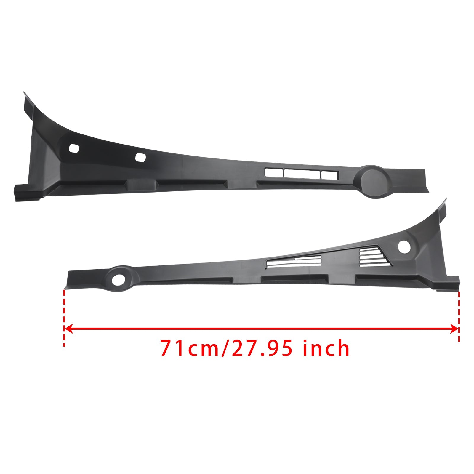 1992-1995 BMW 325i Cubierta del parabrisas izquierda + derecha 51711960843 44