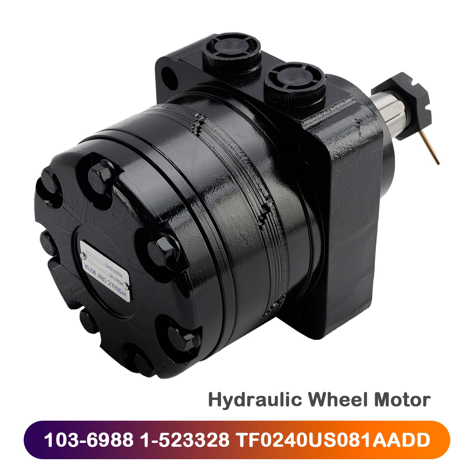 2006 74263, Z557 Z-meester, met hydraulische wielmotor voor turbo-verdediging Turbo 72 inch 103-6988 1-523328 TF0240US081AADD