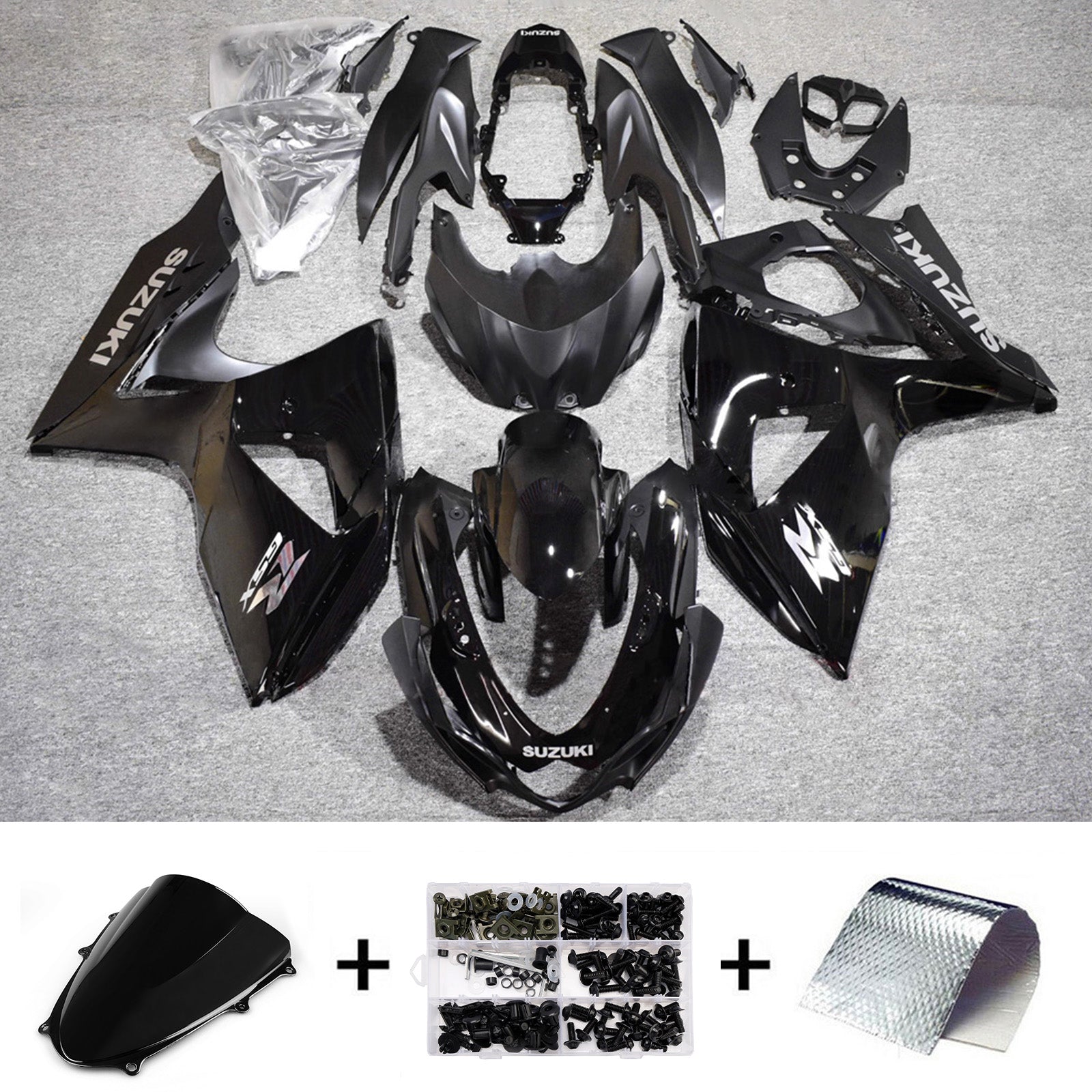 Kit de carénage injecté en plastique ABS pour Suzuki GSXR1000 2009-2016 K9