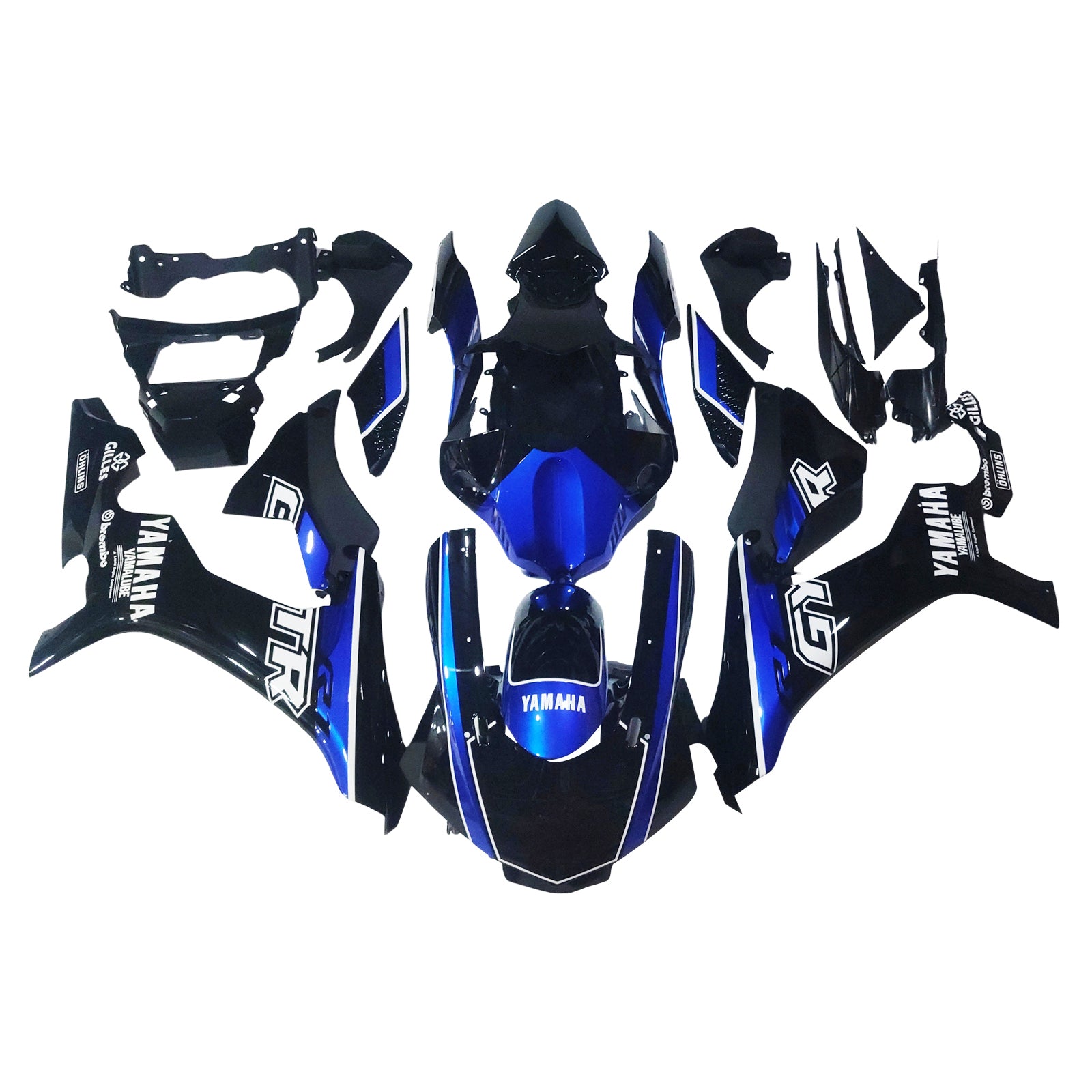 ABS PLASTIC KUIST KIT VOOR YAMAHA YZF 1000 R1 2015-2019