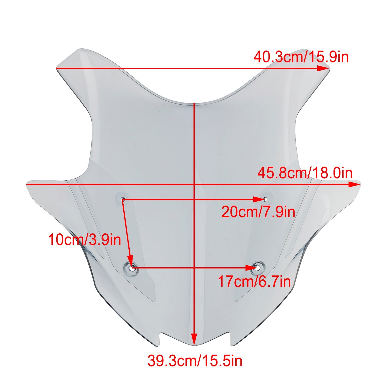 Kawasaki Versys Widshield 2023-2024