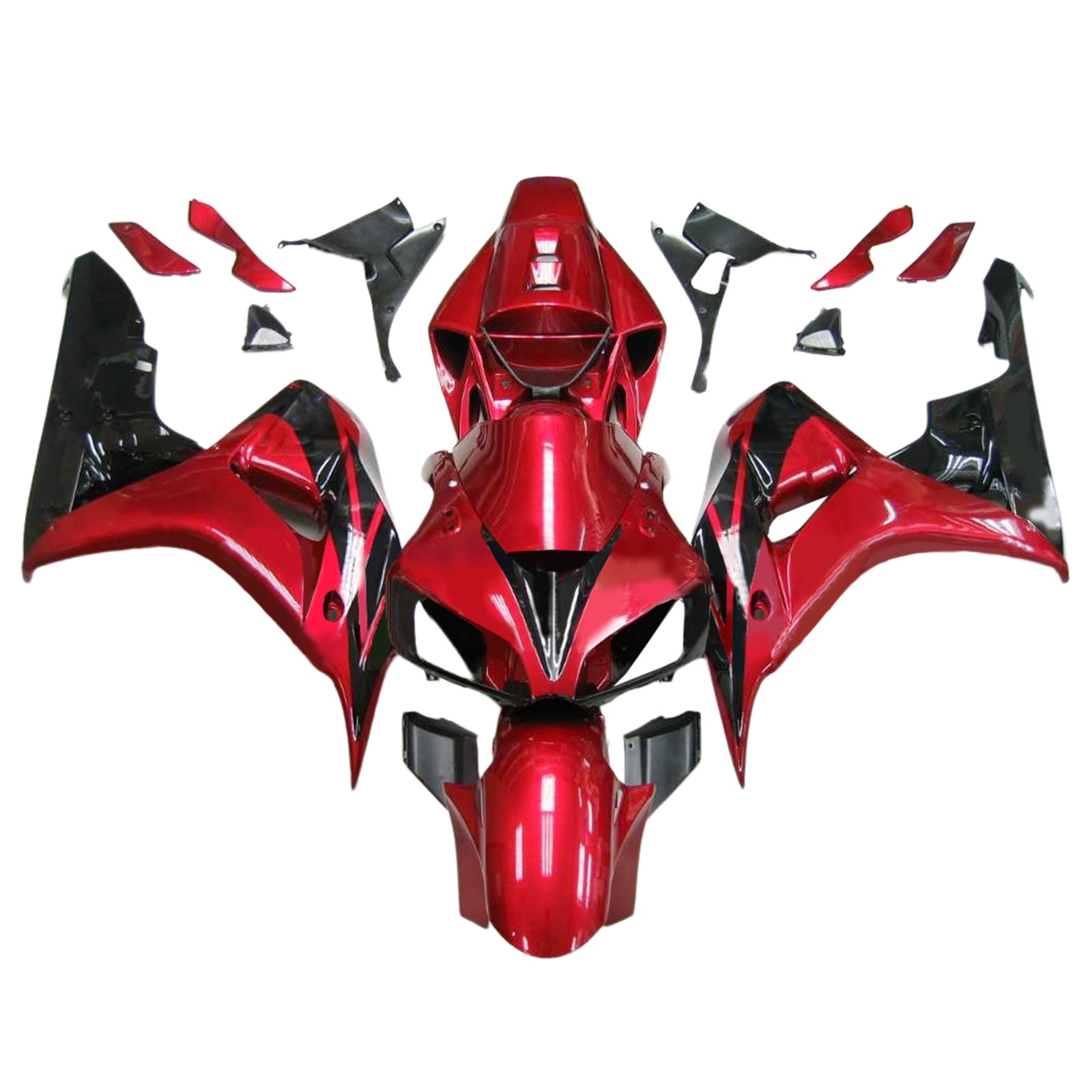 Kit de carénage par injection, carrosserie en plastique ABS pour Honda CBR1000RR 2006-2007