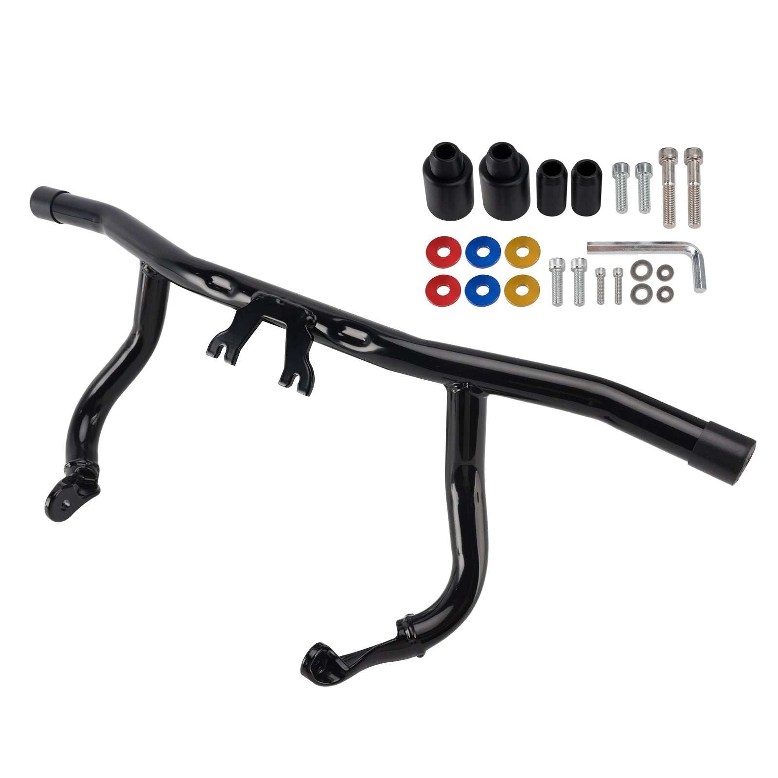 Zaščitna palica motorja in okvirja za cestne drse Flht FLHX 2024-2025, črna