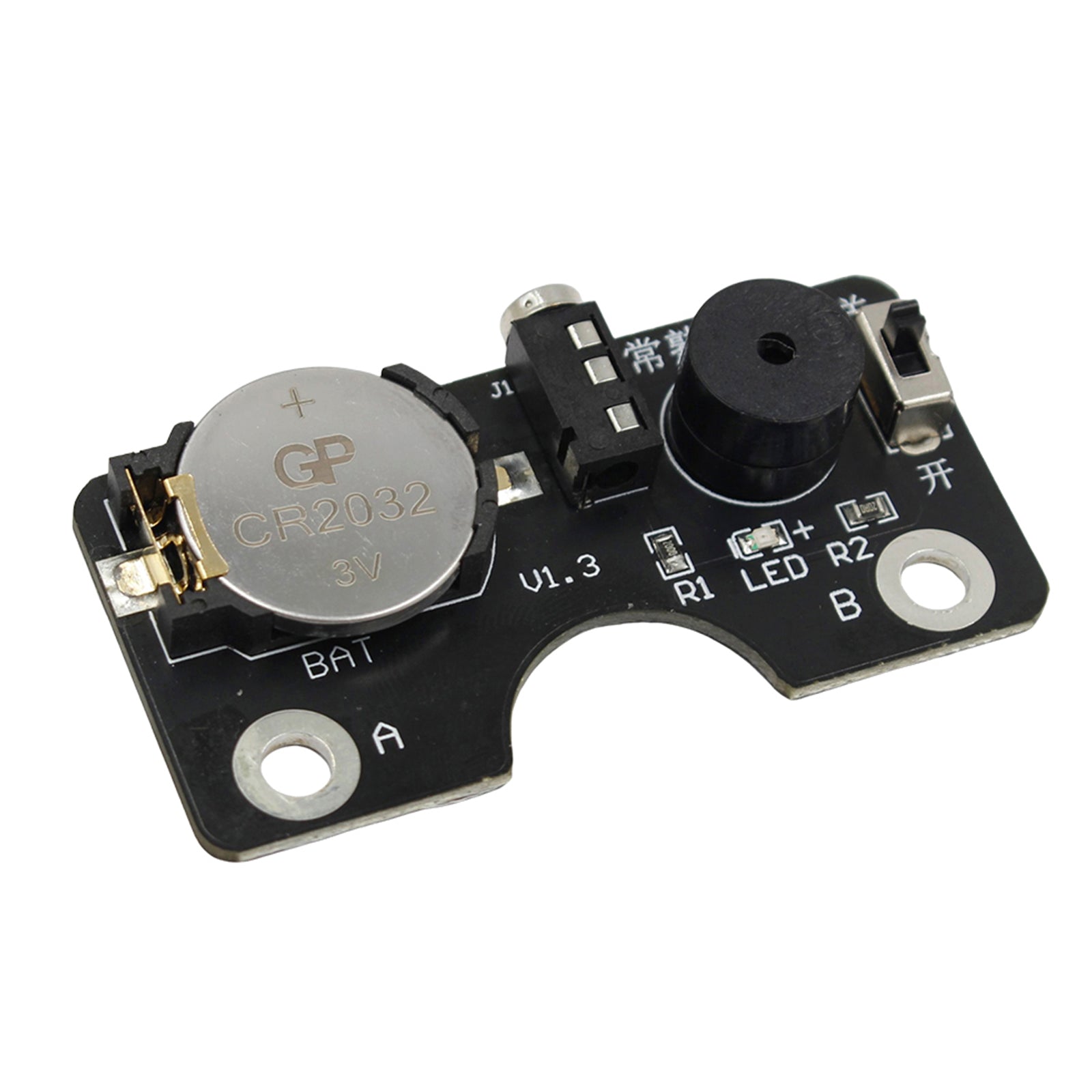 Gedrukte circuitkaart voor handmatige toets met geluidsverlichting en CW Morse -code