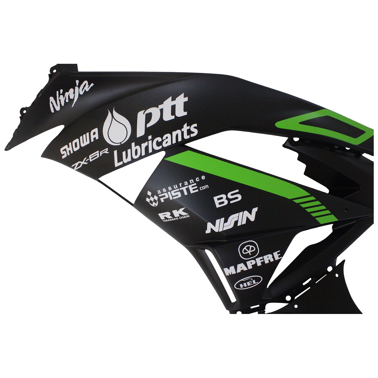 Vbrizgavanje kompleta za karoserijo plastični abs, ki je primeren za Kawasaki ZX6R 636 2009-2012