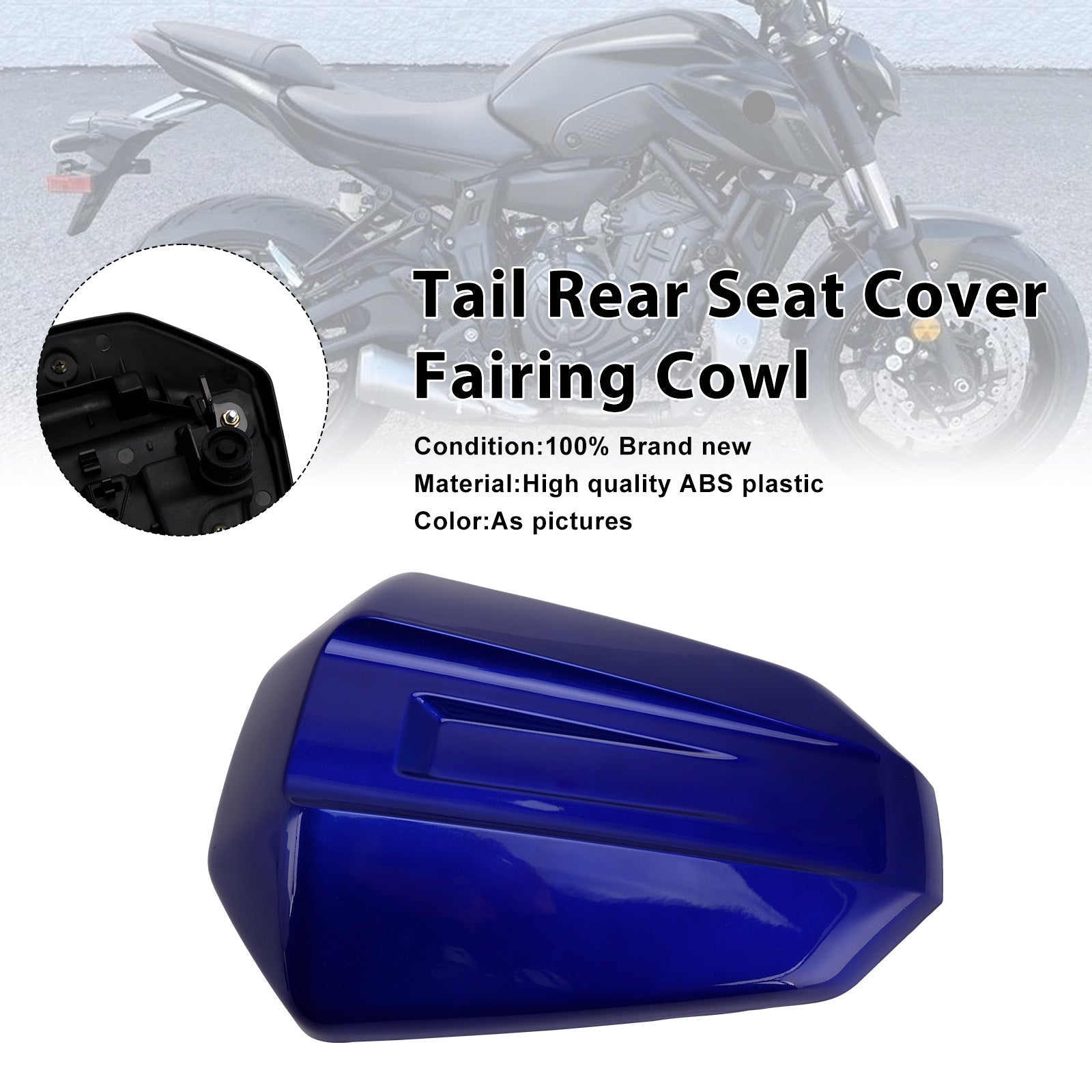 Carenatura posteriore e codino posteriore per Yamaha MT-07 MT07 (2025-2026)