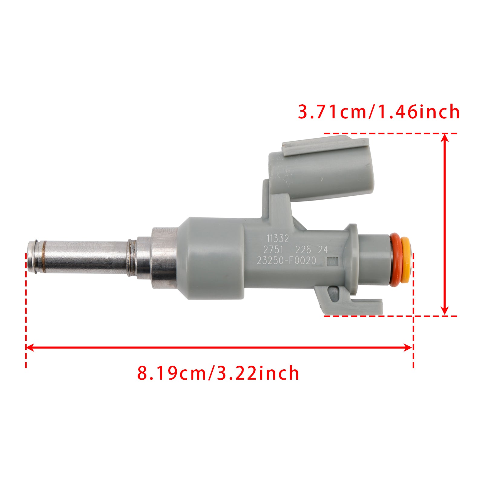 1 inyector de combustible para Toyota RAV4 Camry Highlander Lexus NX RX 2.5L 23250-25020