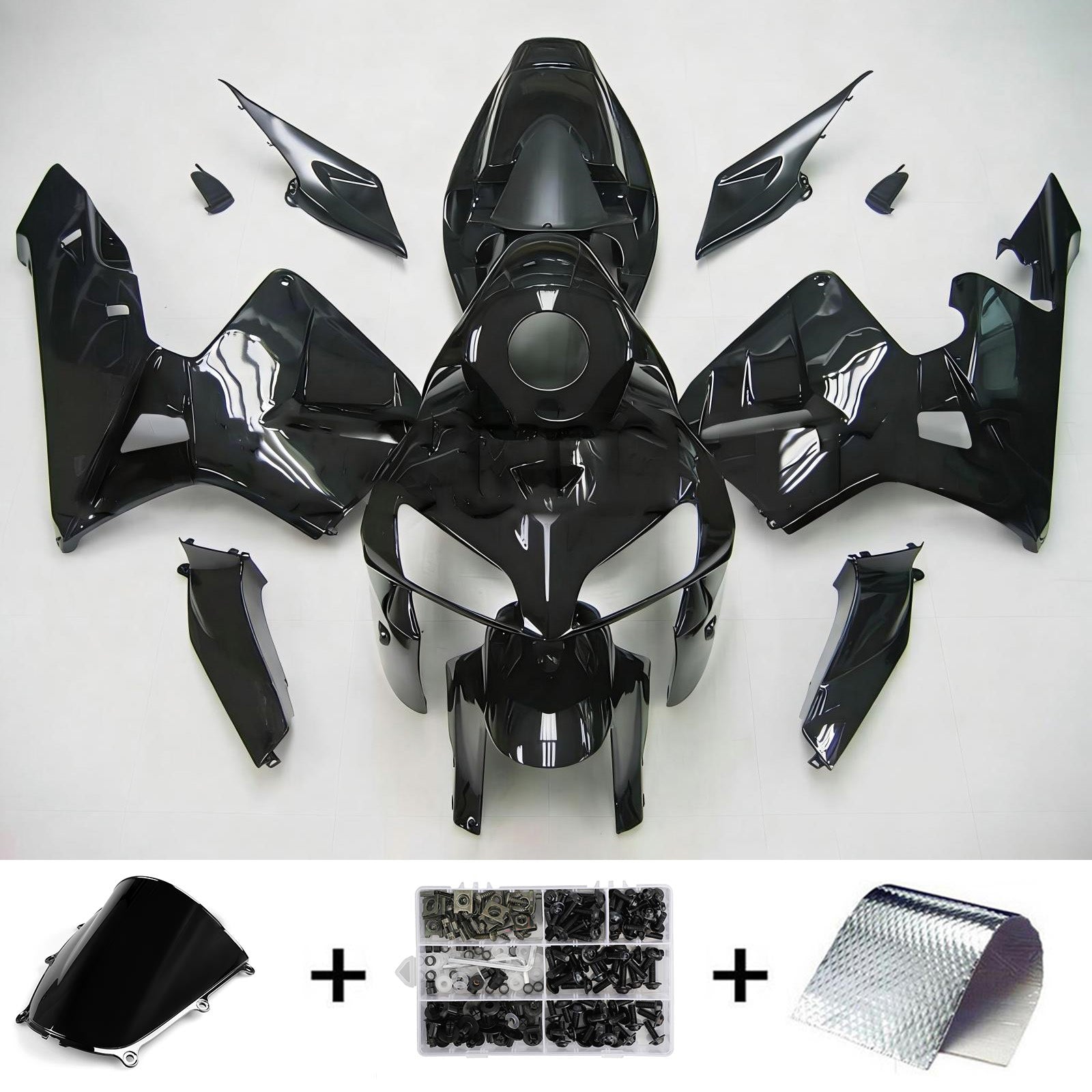 Kit de carénage par injection, carrosserie en plastique ABS pour Honda CBR600RR 2005-2006 F5
