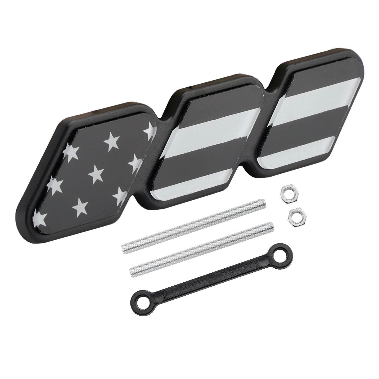 Tricolor Grille Emblem, auto -accessoires voor Toyota Tacoma TRRA RAV4