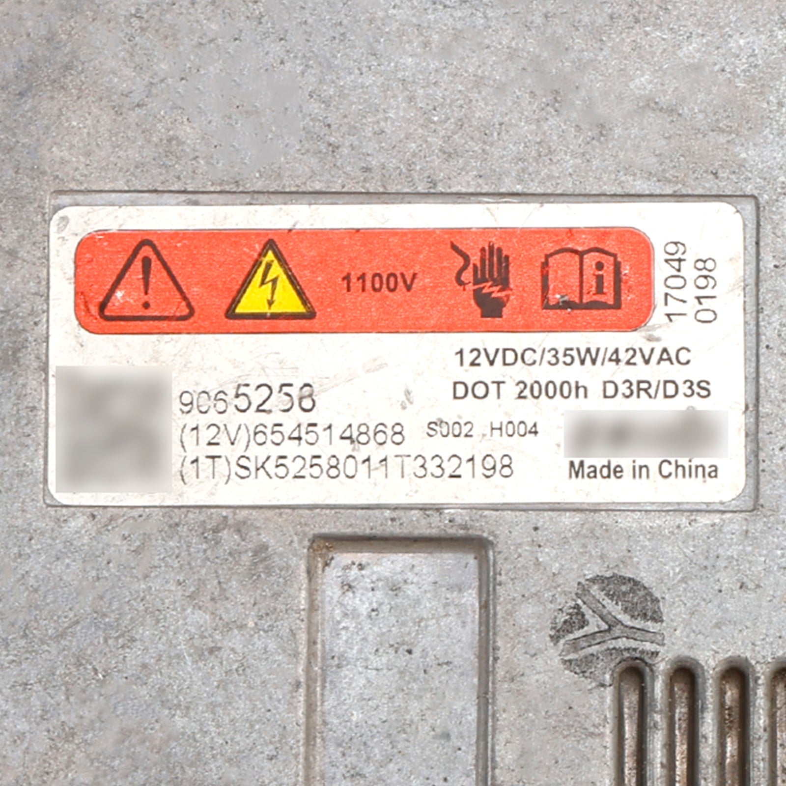 Ajovalojen sähköliitäntälaite Xenon Hid D3S 9065256 Buick