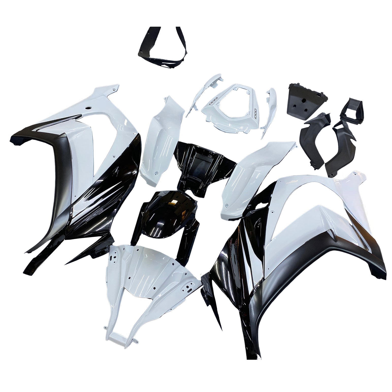 Kit de carénage par injection, carrosserie en plastique ABS, compatible avec la Kawasaki ZX10R 2011-2015