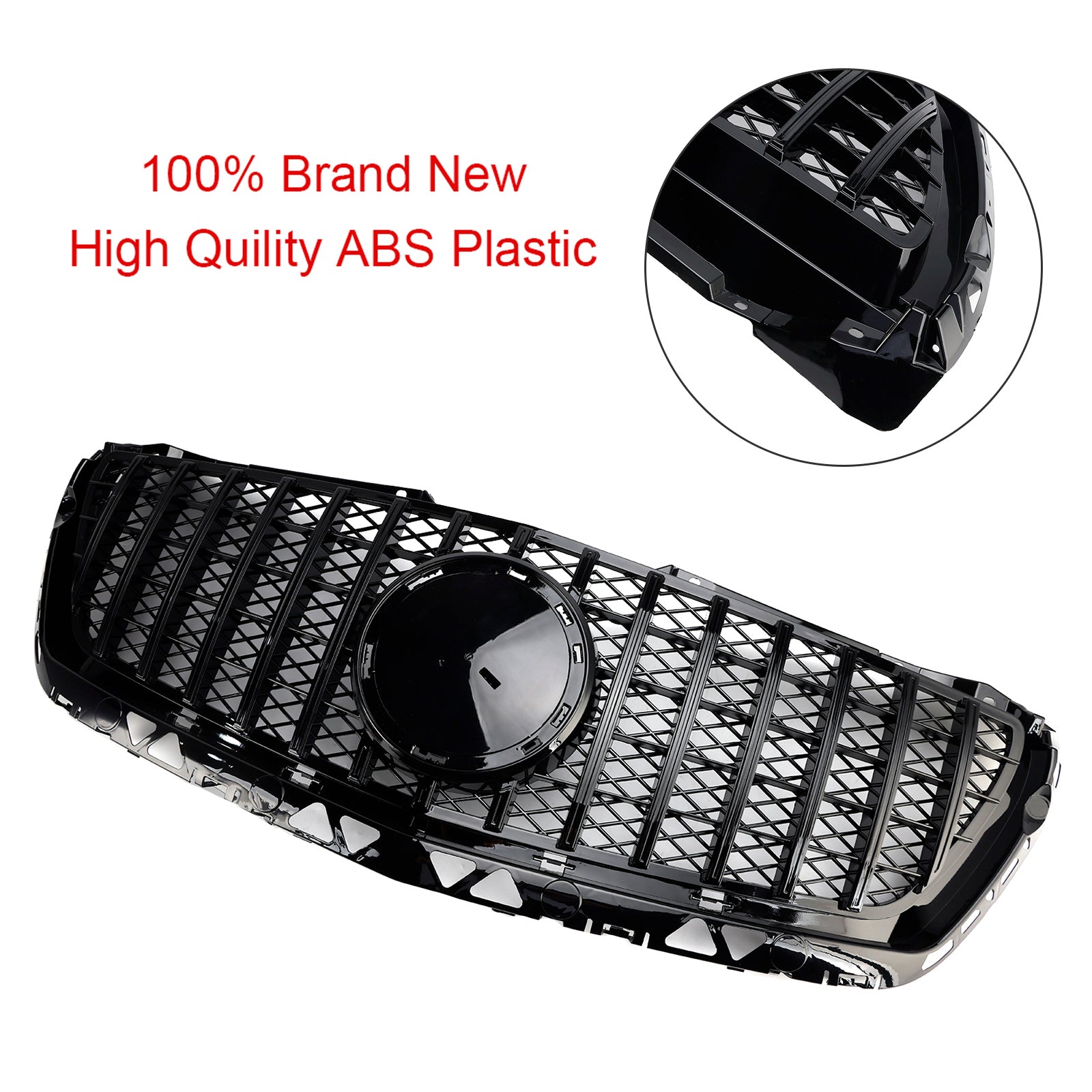 Black Front Bumper Grill Grille Pour Mercedes Benz Sprinter W906 2014-2018