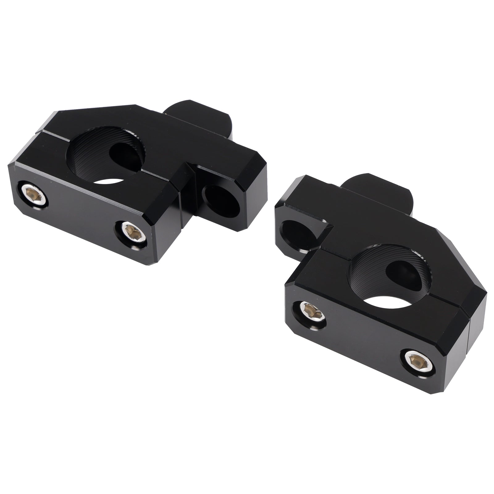 Rehausse de guidon déportée de 20 mm vers l'arrière pour Honda CB125R, CB650R et CB500F (2021-2025)