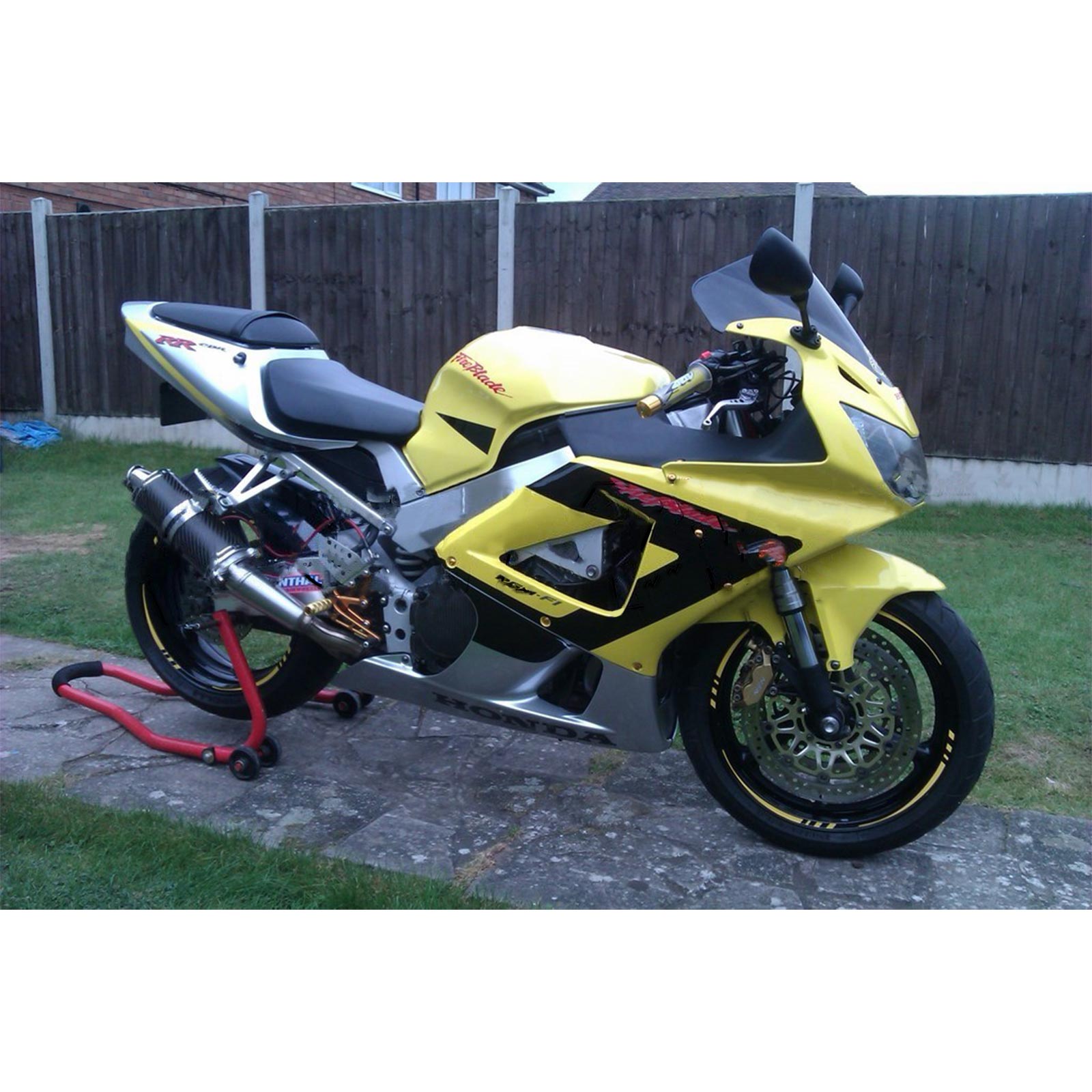 2000-2001 Honda CBR929RR Zestaw owiewek wtryskowych Nadwozie Tworzywo ABS