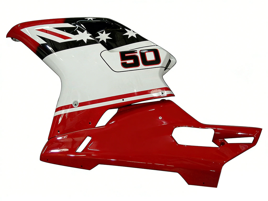 Kit de carénage par injection, carrosserie en plastique ABS, compatible avec Ducati 1098/1198/848 de 2007 à 2011