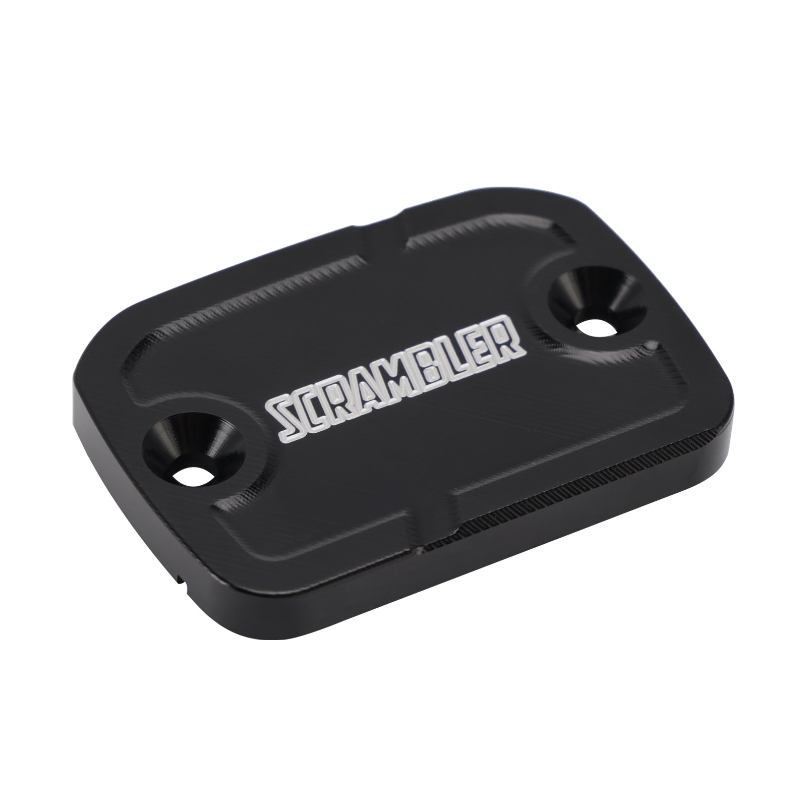 Tapones de los depósitos de líquido de frenos y&Embrague negro para Ducati DesertX Scrambler 800 1100 2015+