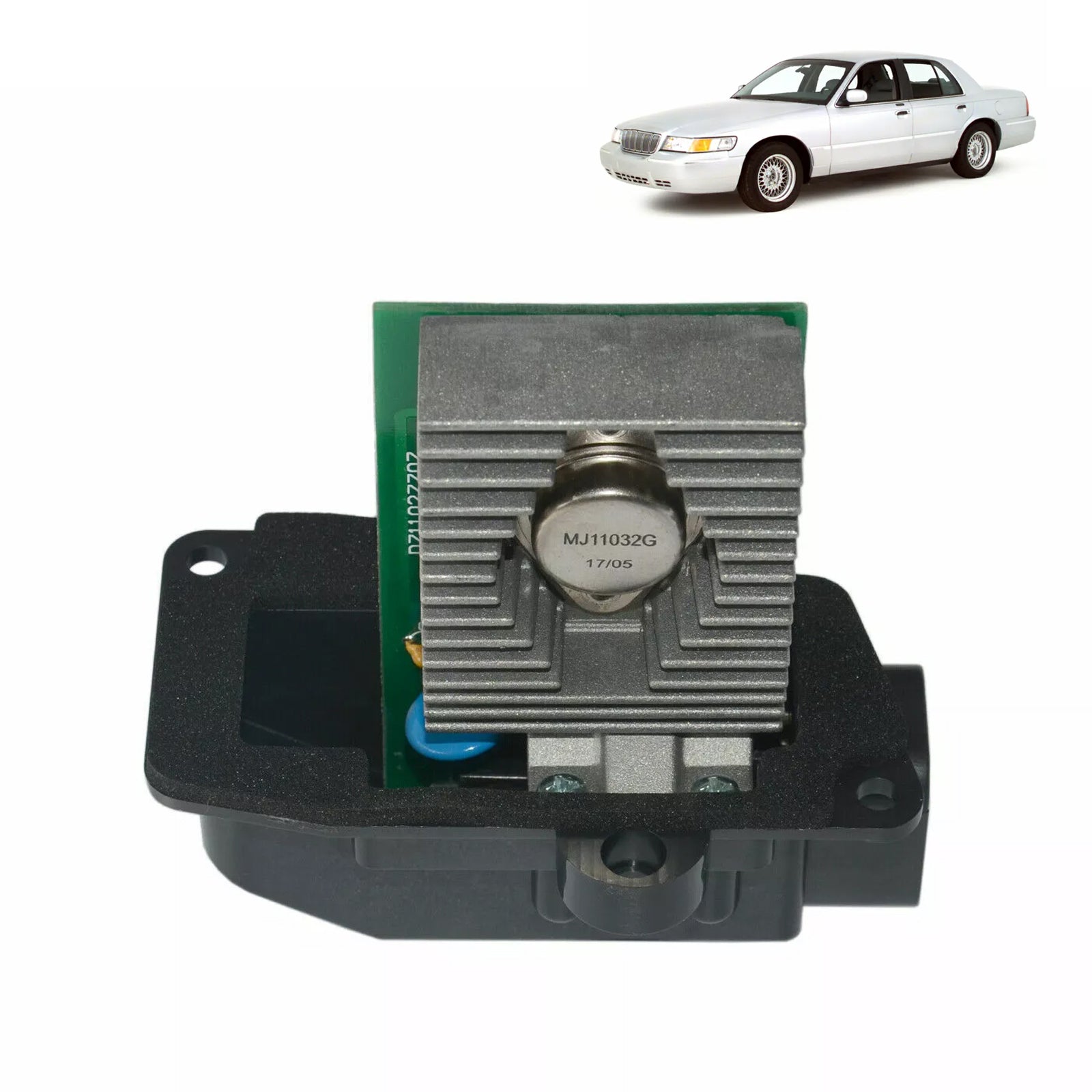 Résistance de régulation de ventilateur de chauffage CVC 6W7Z19E624A pour Ford Crown 2001-2011