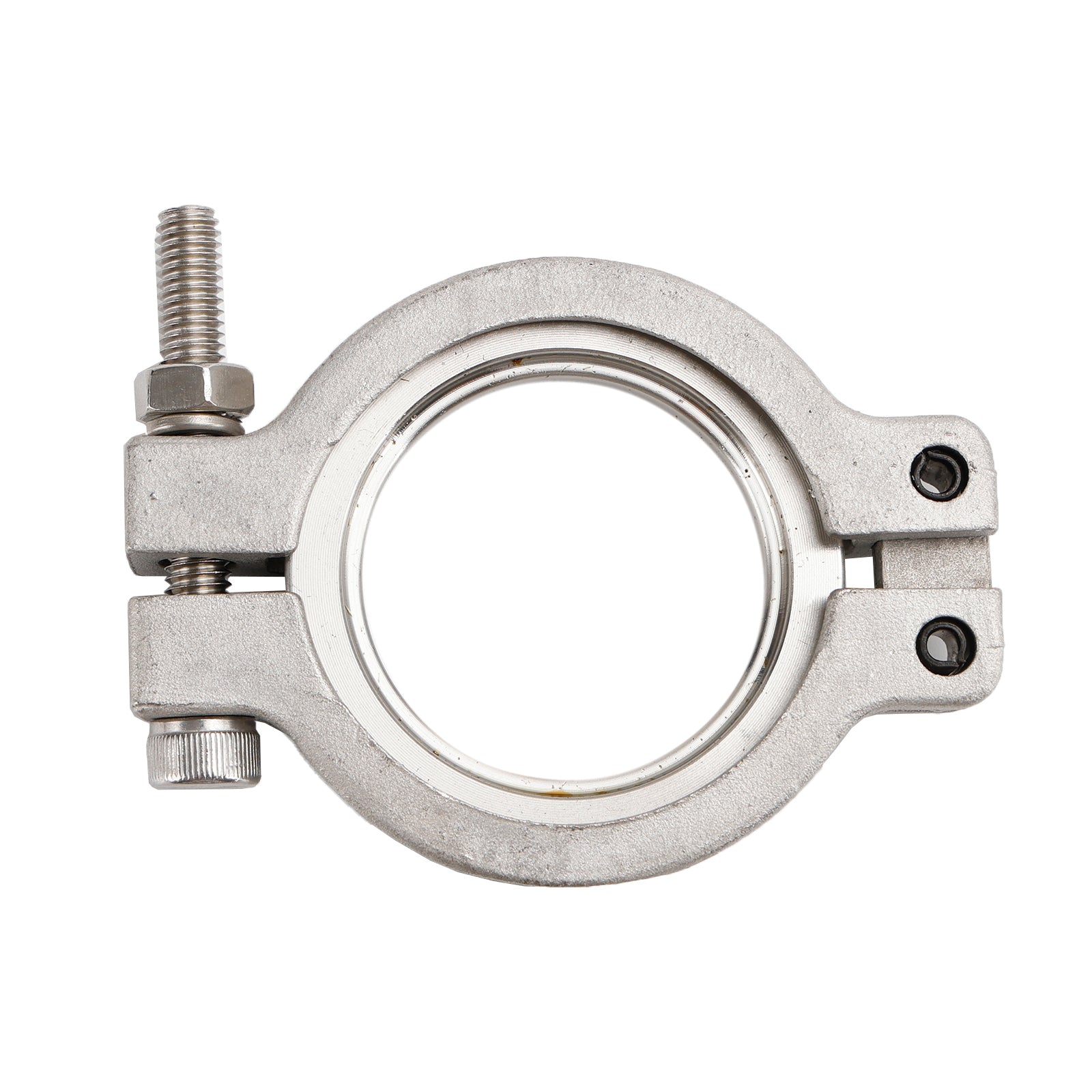 Kit de 4 colliers de serrage V-Band TiAL MV-S 38 mm pour soupape de décharge, avec vis, écrous et joints.